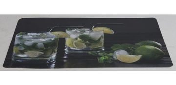 Platzset, 12x Platzset Untersetzer Limetten Glas Gläser Tisch Schutz Getränke Te, Koopman