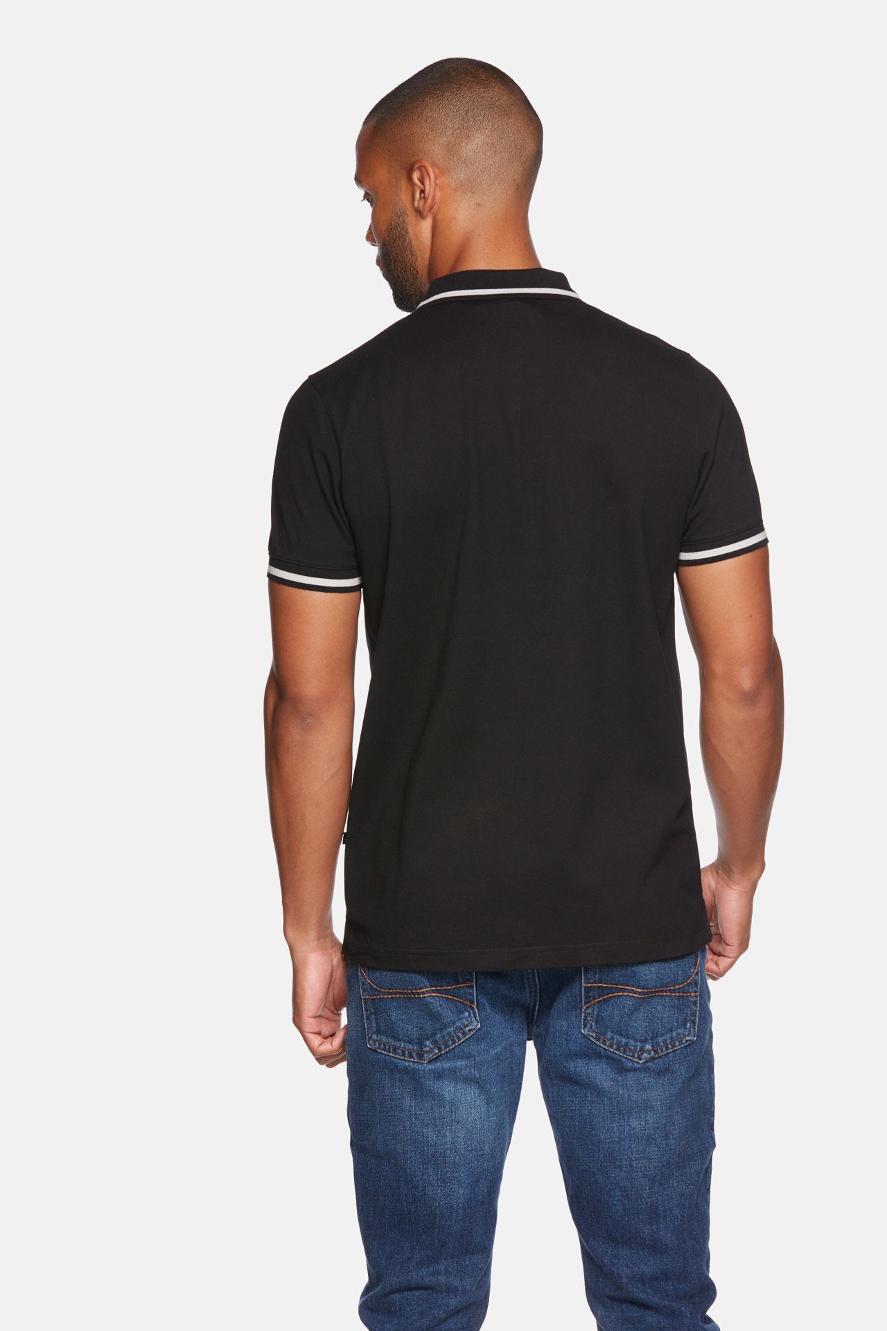 Poloshirt Black David Green Jeff