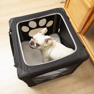 DOPWii Tiertransporttasche Faltbarer Hundebox für Hunde in Verschiedenen Größen,53*49*49cm