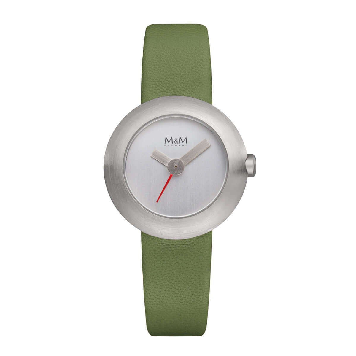 Quarzuhr Armbanduhr Damen Leder Basic-M, (1-tlg), Analoguhr rund mit Ledera günstig online kaufen