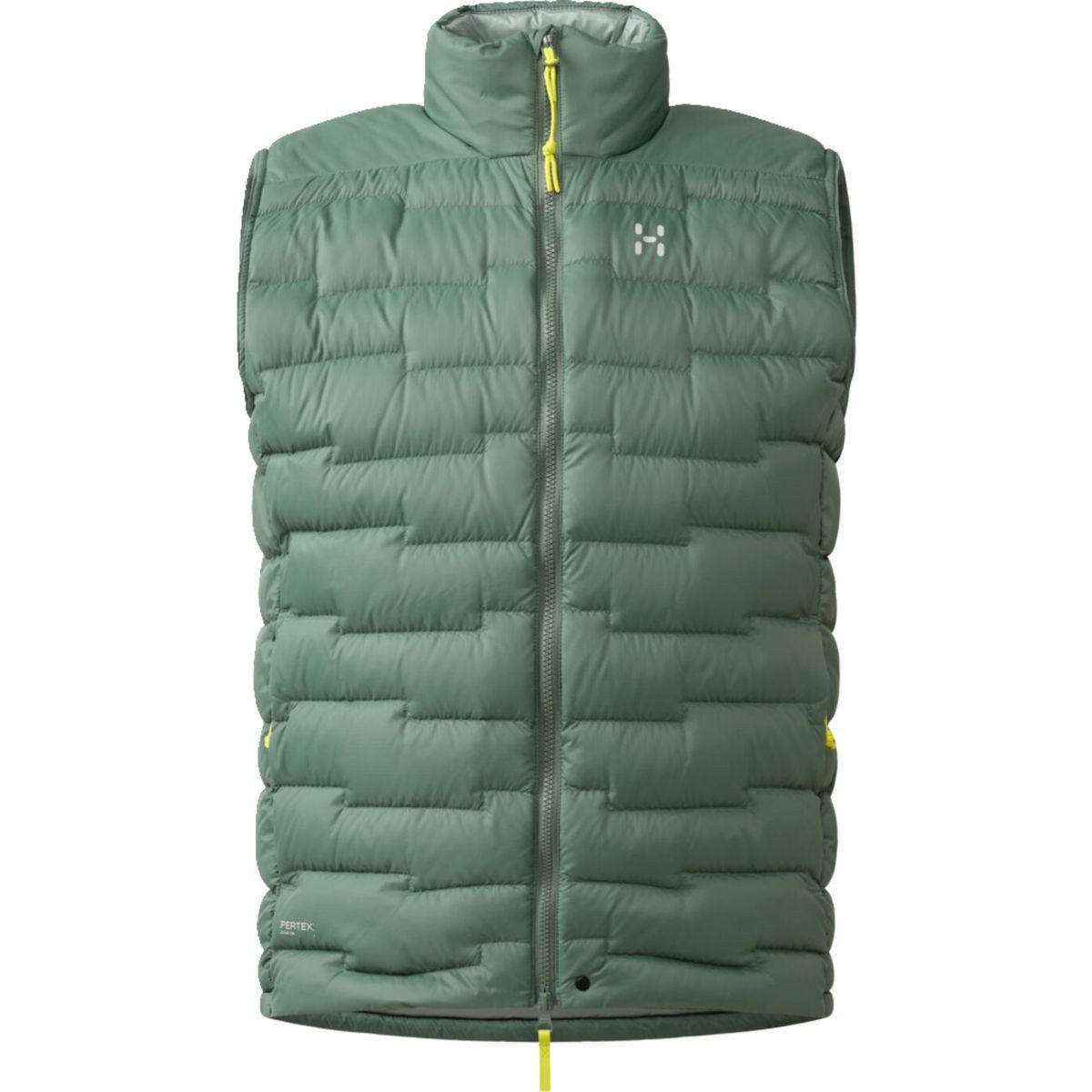 Haglöfs Funktionsweste ROC Flash Down Vest Men Leichte, winddichte Weste mit recyceltem Material und 700 CUIN