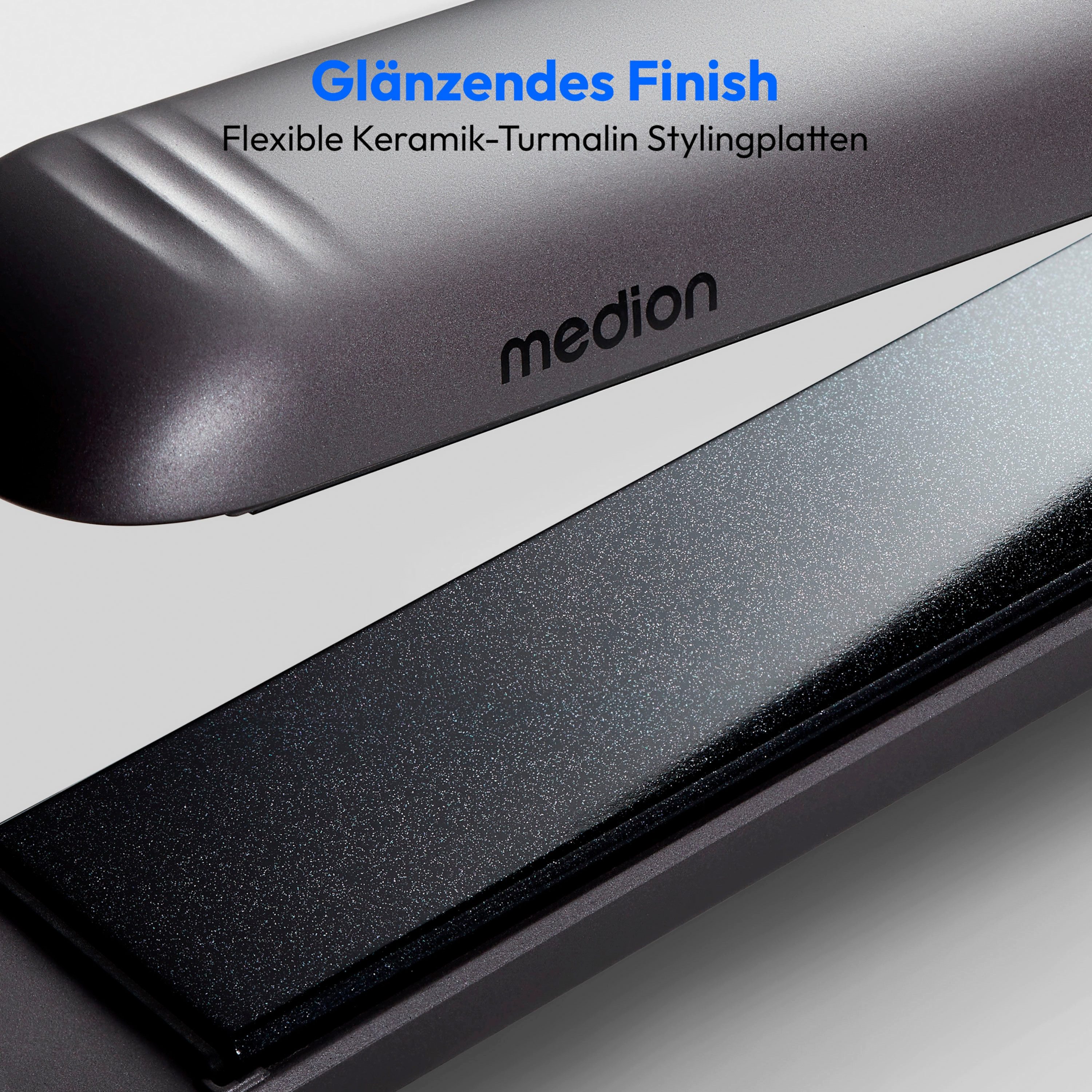 Medion® Glätteisen MEDION LIFE HS1 Glätteisen (MD19925), Glätteisen MD19925, 	Schutzkappe