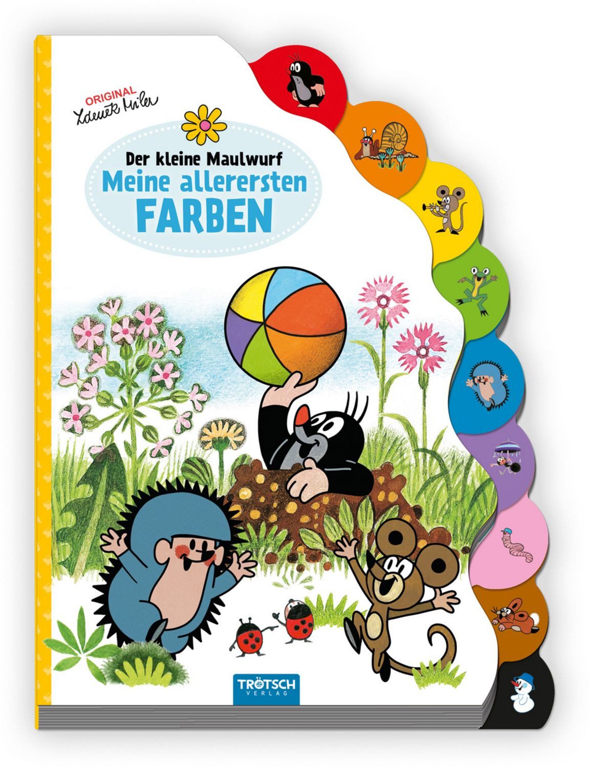 Trötsch Der kleine Maulwurf Pappenbuch mit Register Meine allerersten / diverse