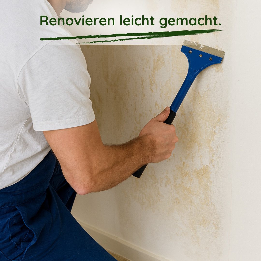 Veluxis Tapetenschaber Veluxis® Profi Tapeten- & Bodenschaber zum Entfernen von Tapeten, Farben, Bodenbelägen & Rückständen