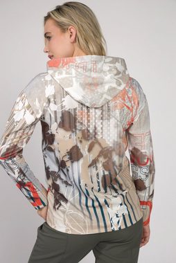 Gina Laura Sweatshirt Hoodie Identity Sweater Allover Print Kapuze
