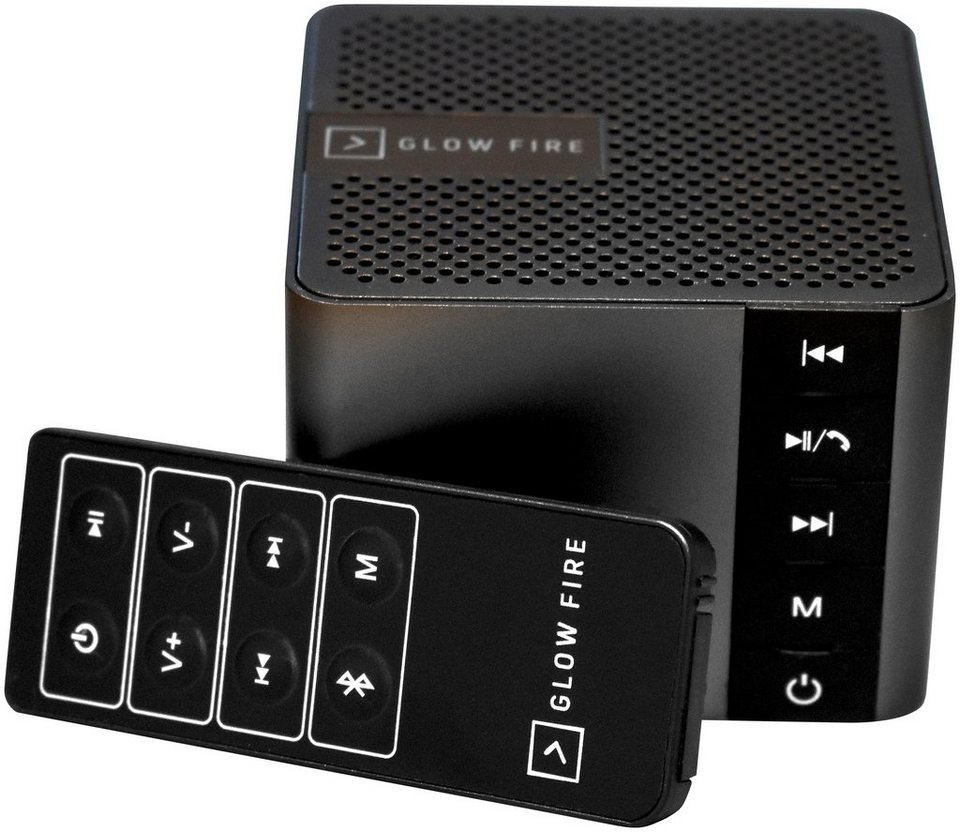 Ethanolkamin, mit GB) GLOW Knistereffekt (Bluetooth, für usw. Soundbox FIRE SD 4 Karte E-Kamin Bluetooth-Lautsprecher