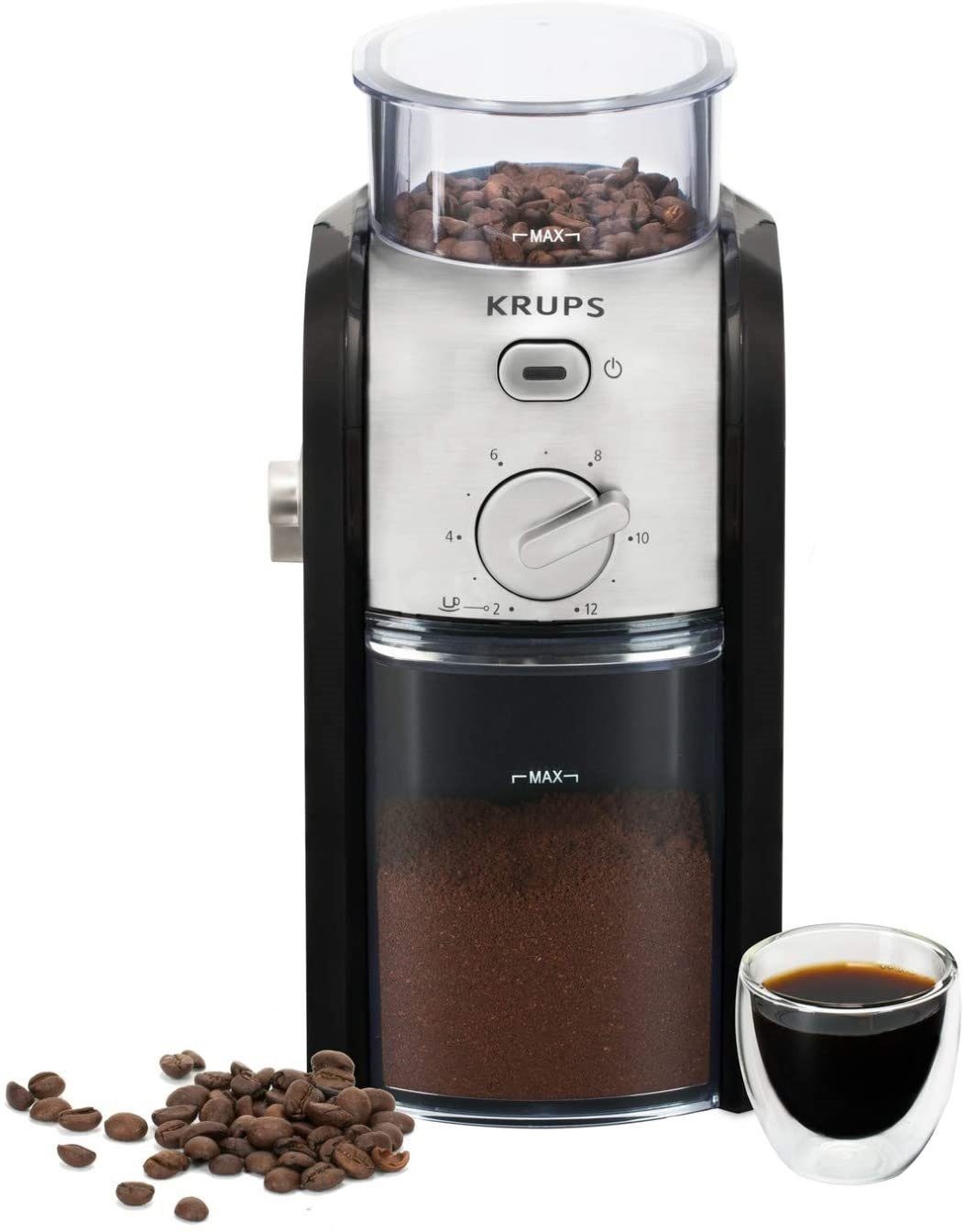 Krups Kaffeemühle GVX242 Kaffeemühle mit Mahlwerk