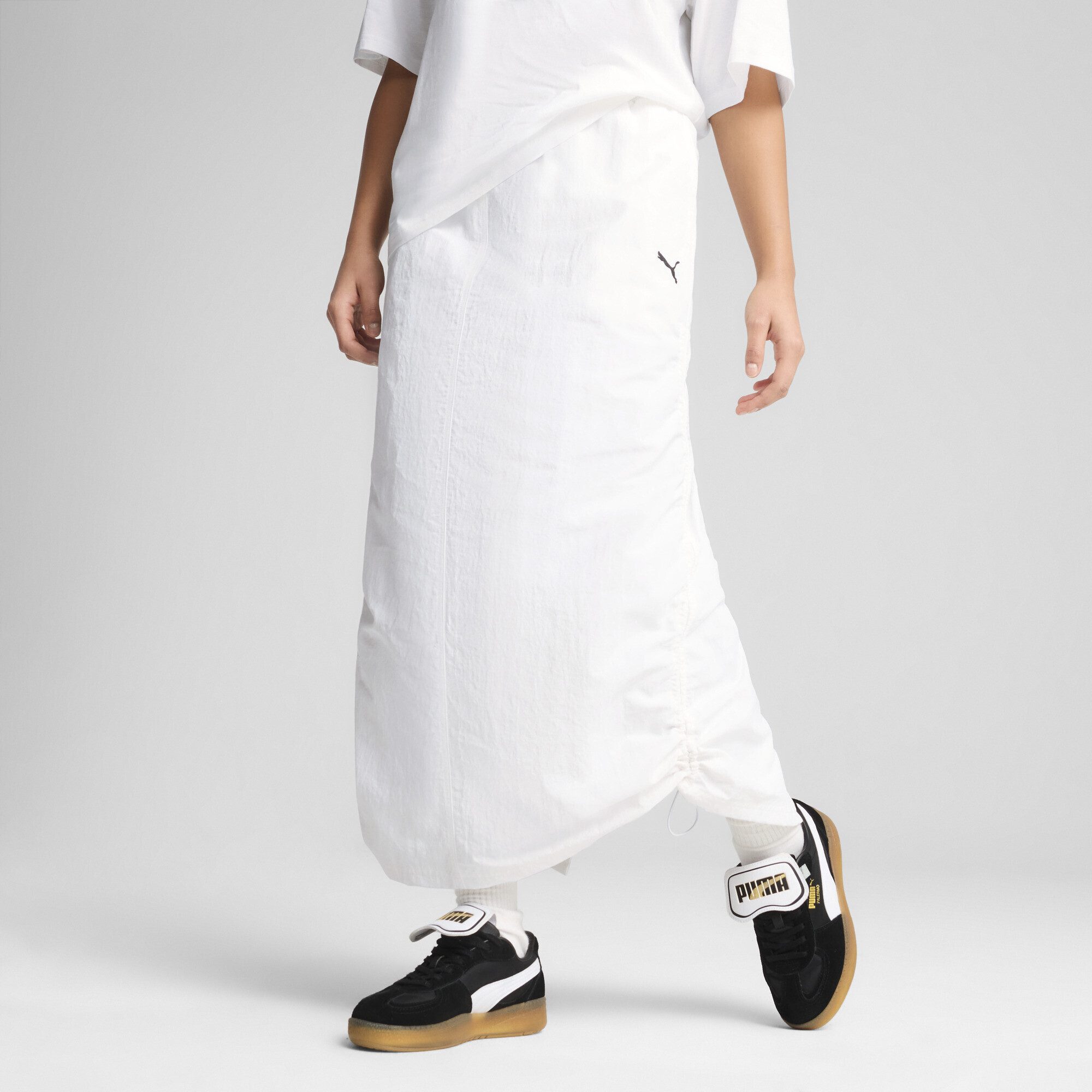 PUMA Jerseyrock WARDROBE ESS Gewebter Maxirock günstig online kaufen