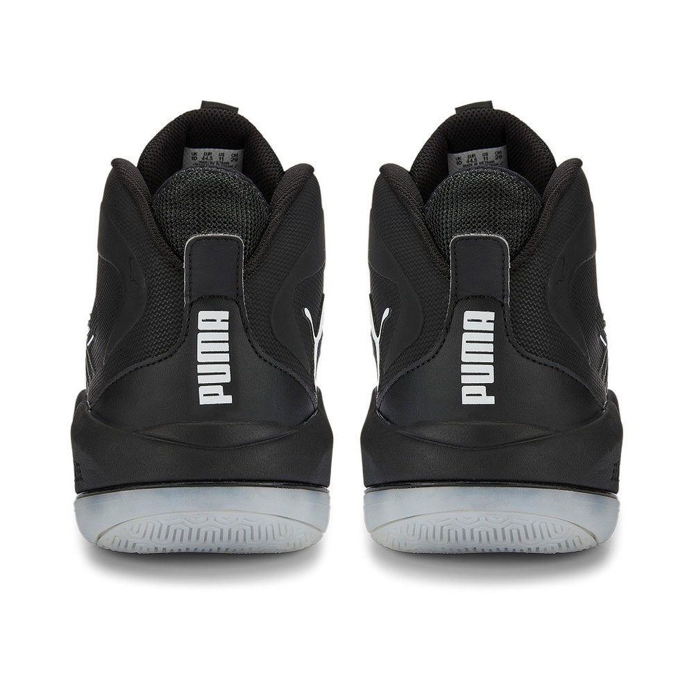 PUMA Hallen-Indoorschuhe Eliminate Power Nitro II M+ schwarz/weiss Herren Badmintonschuh – Bild 4 von 5