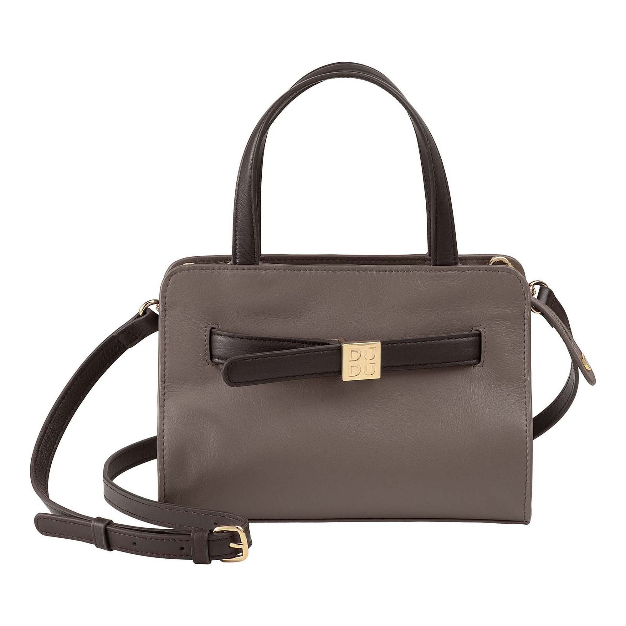 DuDu Schultertasche, Leder