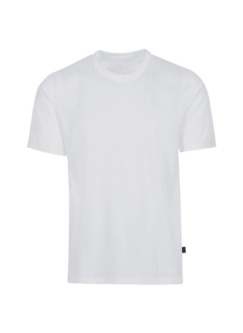 T-Shirt 100% weiss T-Shirt aus Trigema TRIGEMA Baumwolle