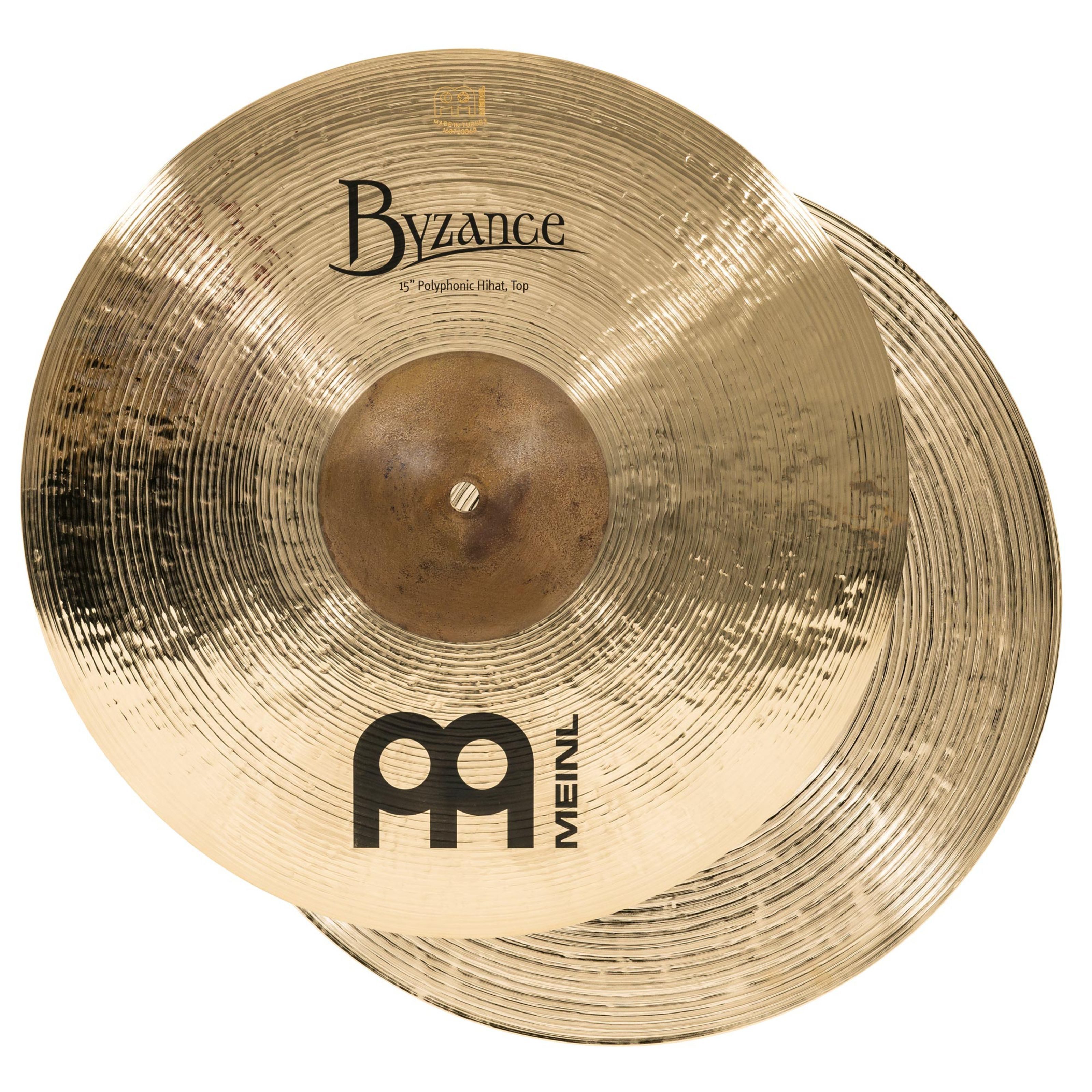 Meinl Percussion Бассейн, Cymbals, Crash Бассейн, B15POH-B Byzance Polyphonic HiHat 15" Brilliant - Crash Бассейн