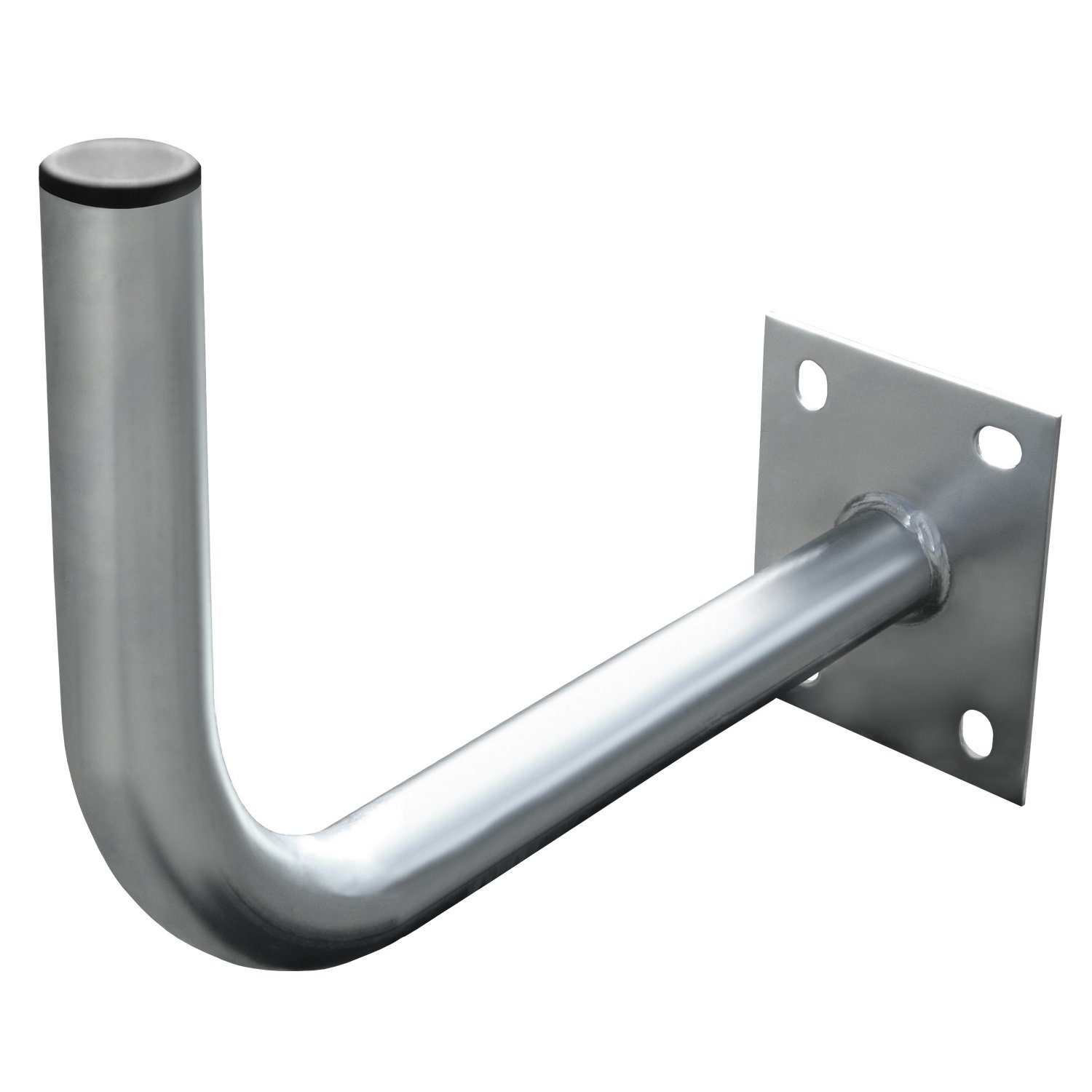 ARLI 60 cm HD Sat Anlage weiss + Octo LNB + Wandhalter 45 cm + 8x F-Stecker SAT-Antenne (60 cm, Stahl, Weiss UHD 4K Satellitenschüssel Satelliten Antenne 60 cm)