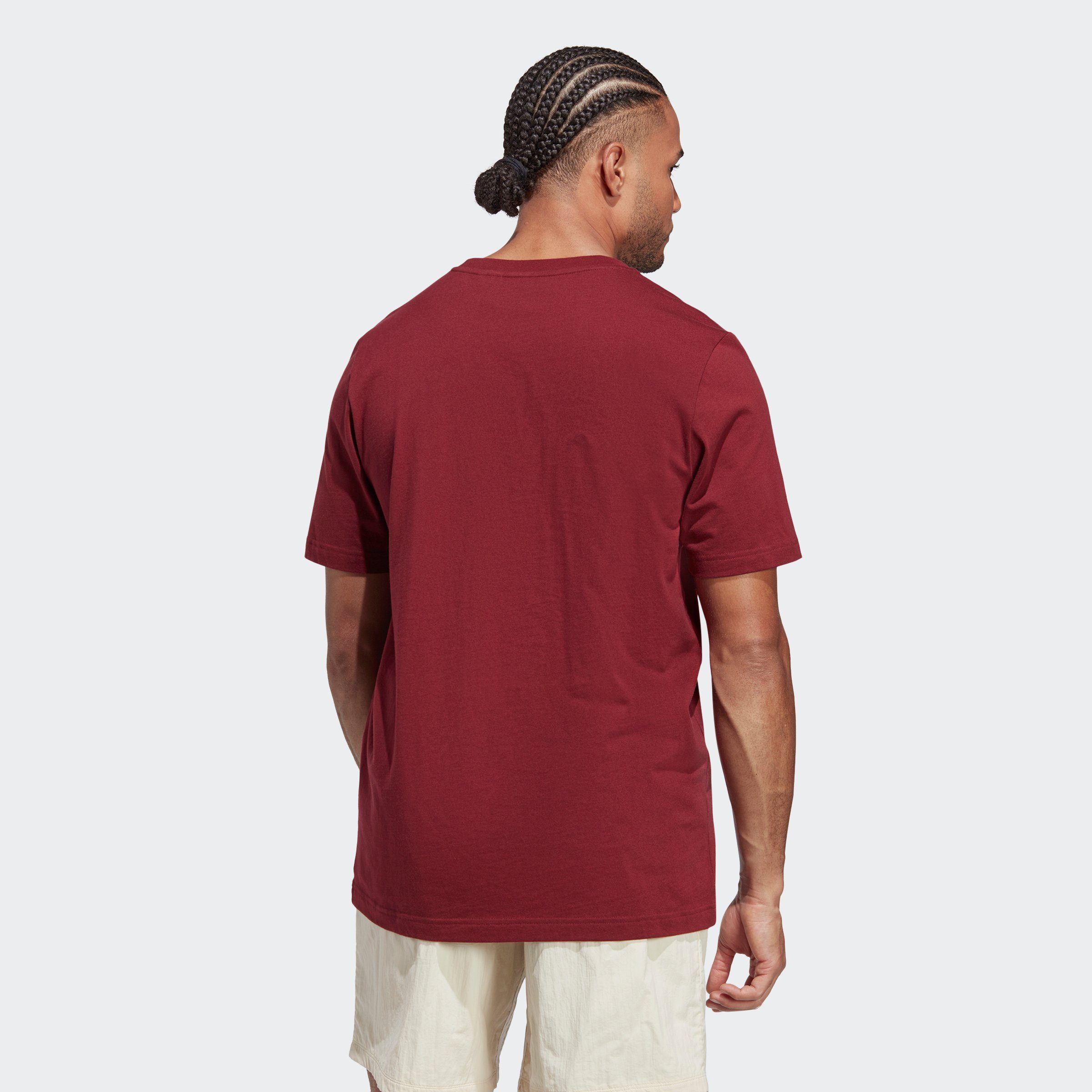 RIFTA Originals Red AAC adidas METRO T-Shirt ADIDAS Shadow