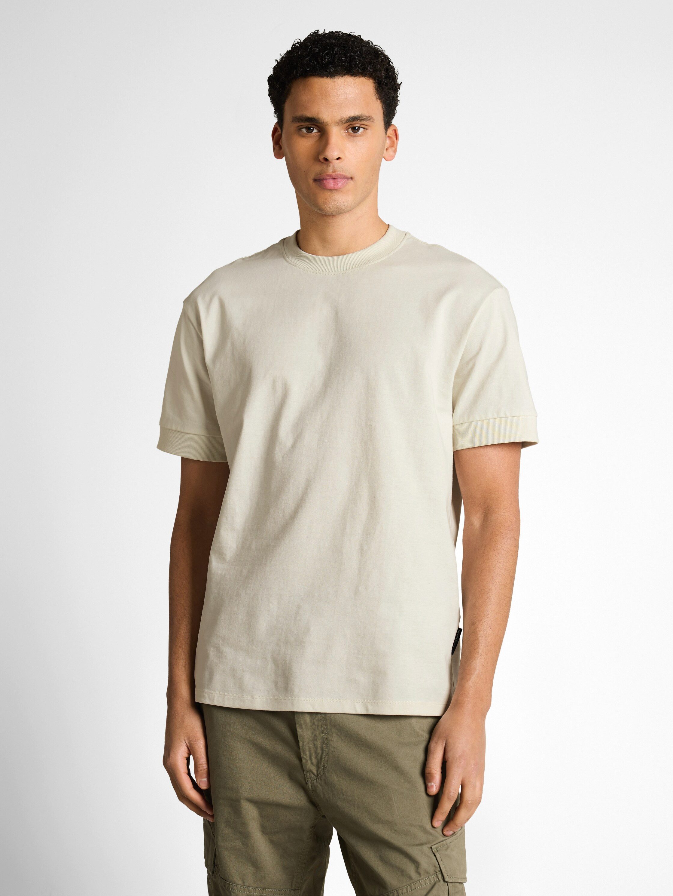 TOM TAILOR Denim T-Shirt unifarben