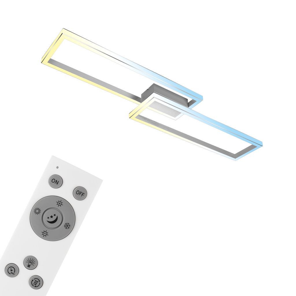 Briloner Leuchten LED Deckenleuchte 3761019, Dimmfunktion, LED fest integriert, 2700K - Extra-Warmweiß