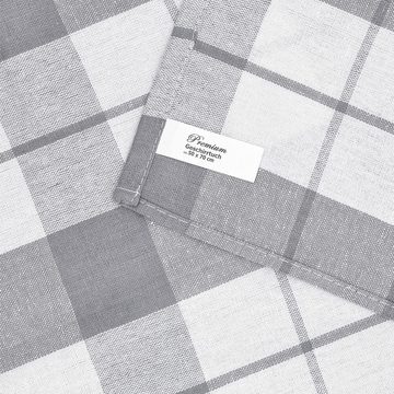 Hometex Premium Textiles Geschirrtuch 4er Set Geschirrtücher Grubentücher, Aus 100% Baumwolle, Extra saugfähig und schnell trocknend, 50 x 70 cm