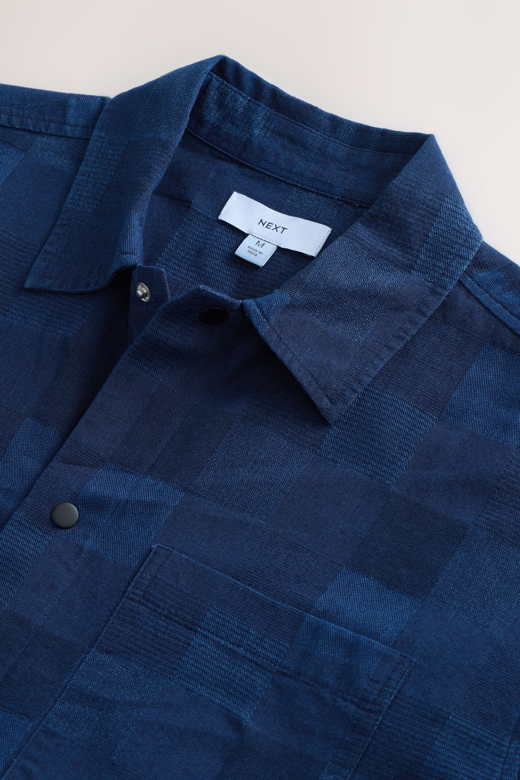 Next Langarmhemd Patchwork-Langarmshirt aus 100 % Baumwolle (1-tlg) günstig online kaufen