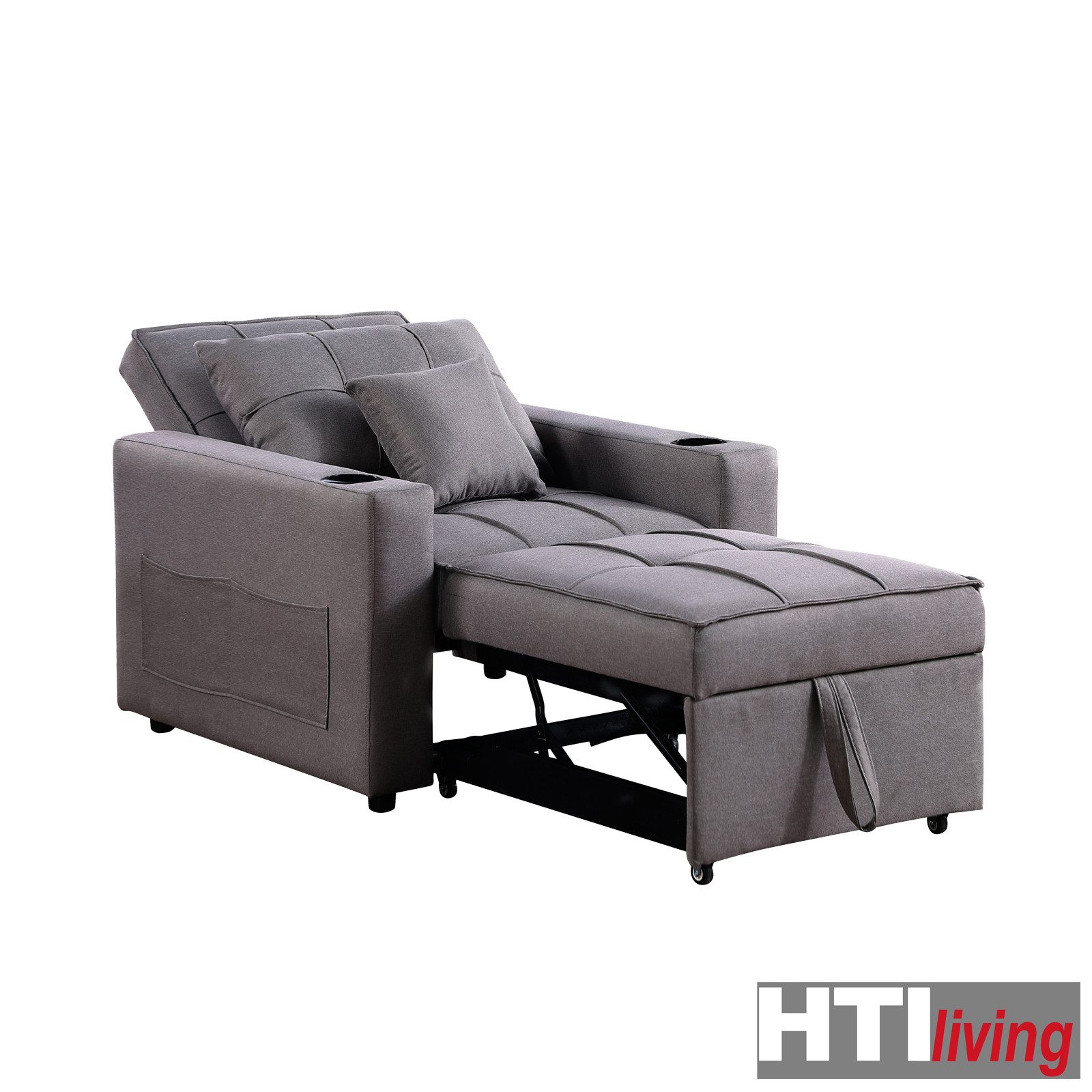 HTI-Living Sessel Relaxsessel Maritta Dunkelgrau (Stück, günstig online kaufen
