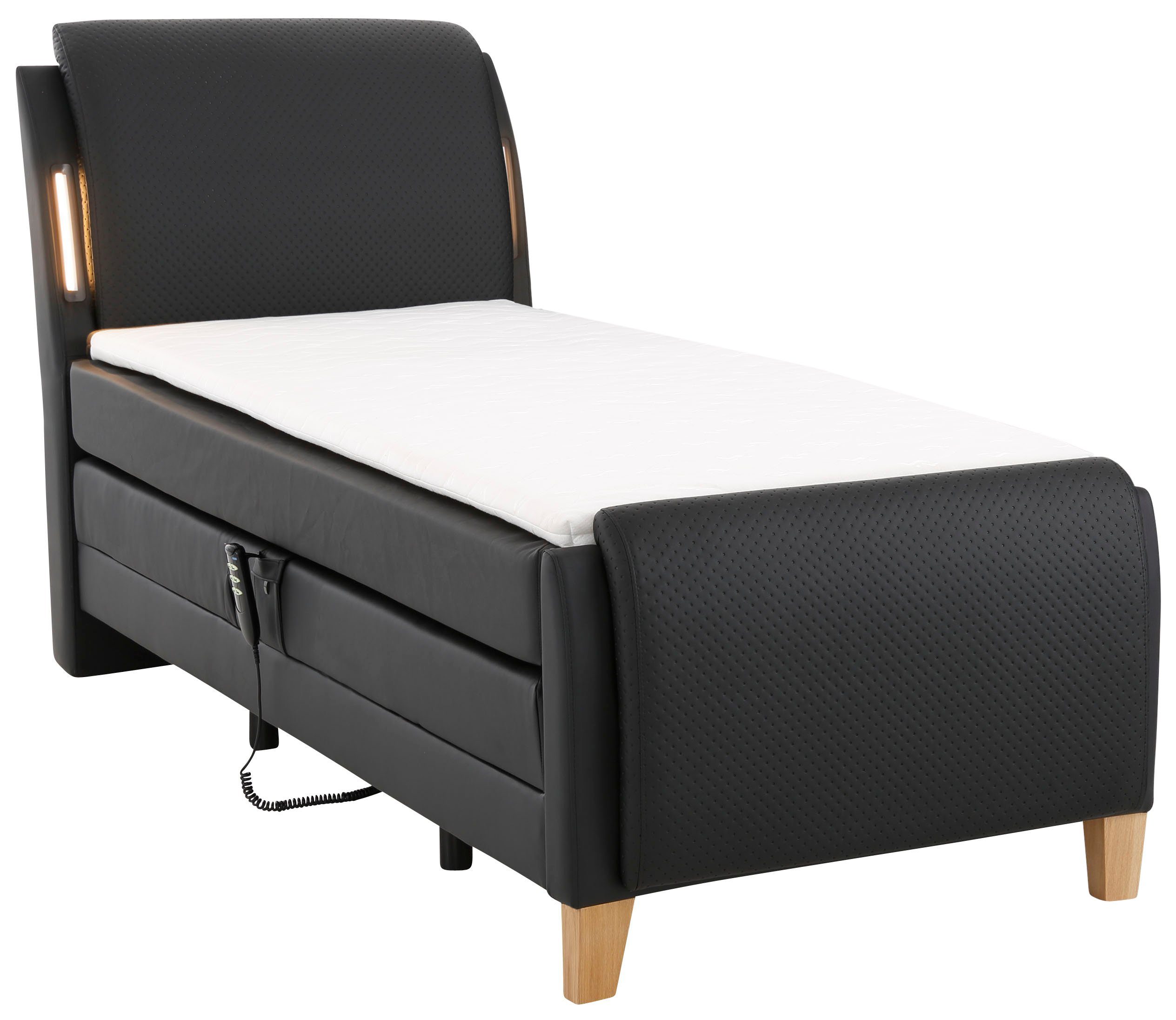 Home affaire Boxspringbett Messina2, Liegekomfort elektrisch Verstellbar
