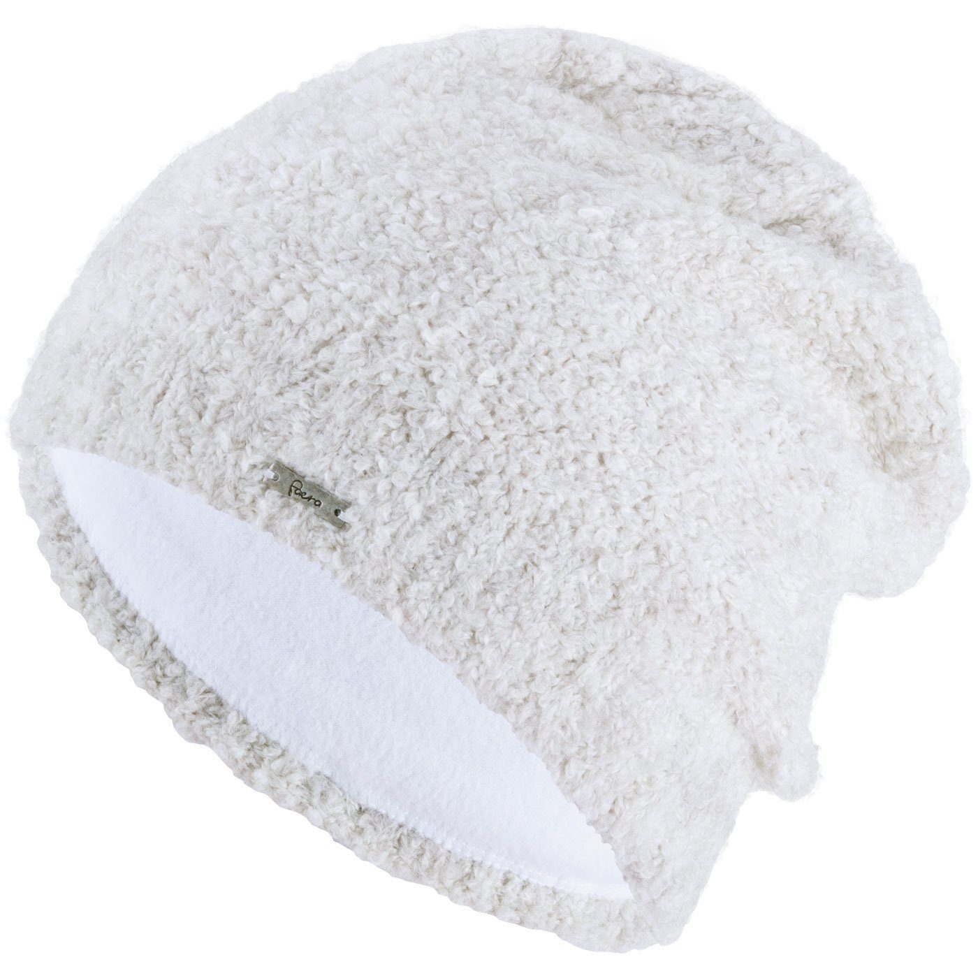 Faera Beanie Wintermütze Grobstrick mit Futter Beanie Mütze Damen Herren OneSize