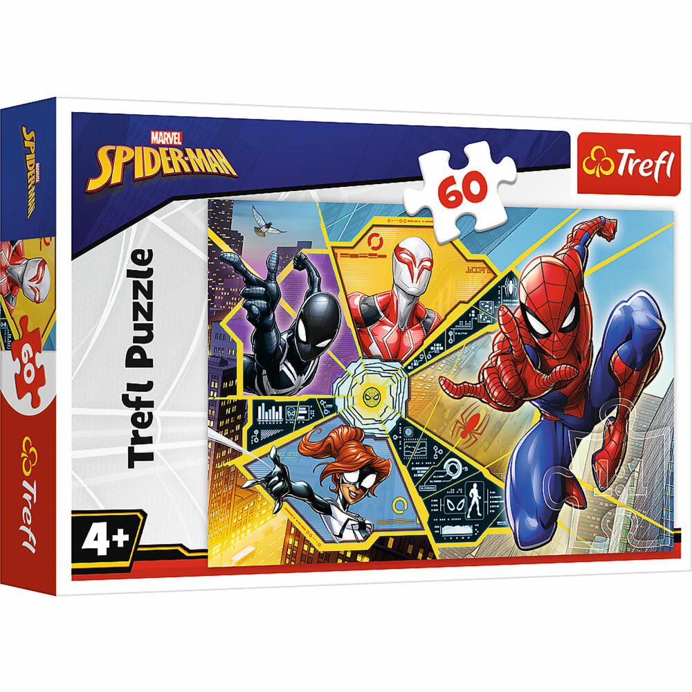 Trefl Puzzle Marvel Spiderman, 60 Puzzleteile