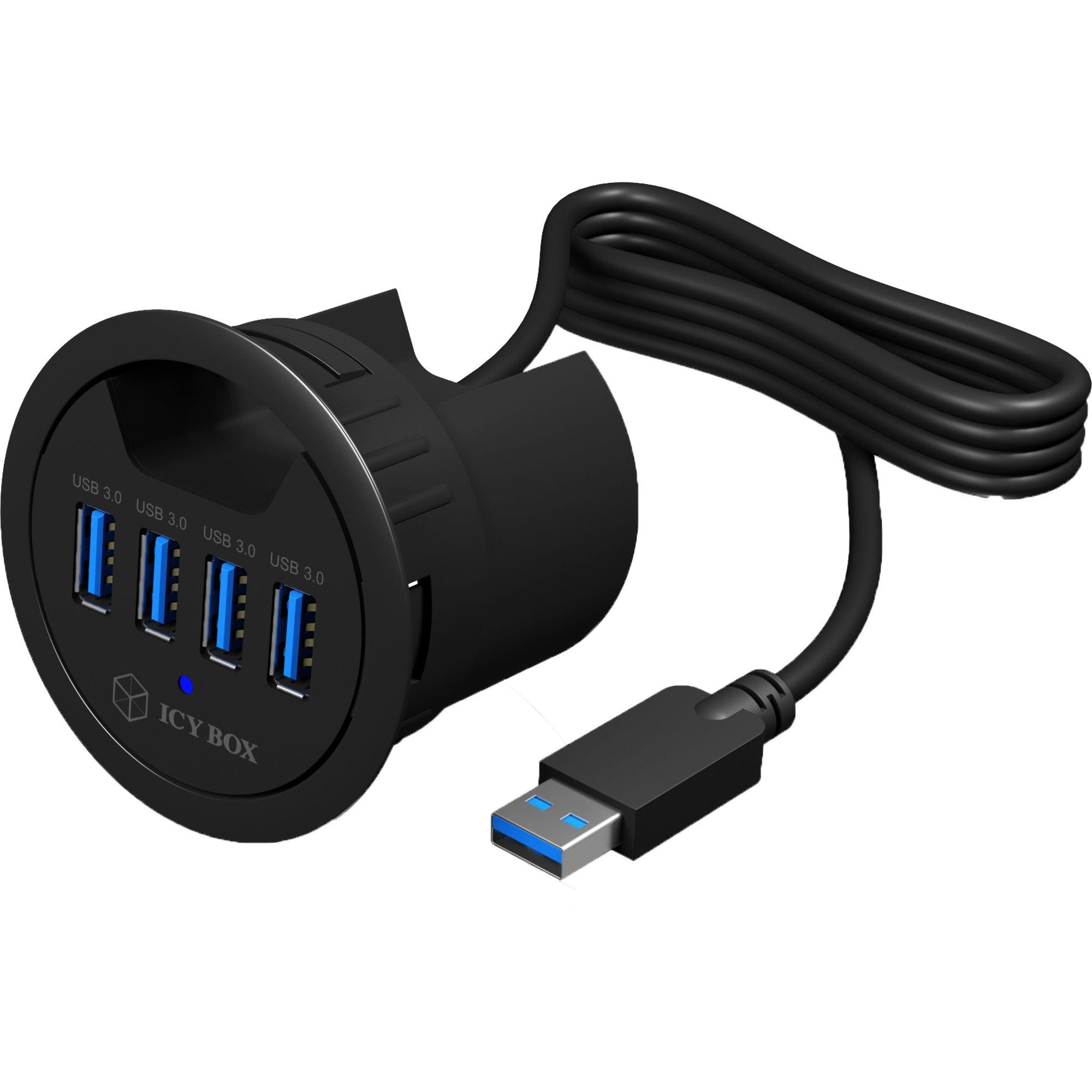 ICY BOX IB-Hub1403, USB-Hub USB-Kabel