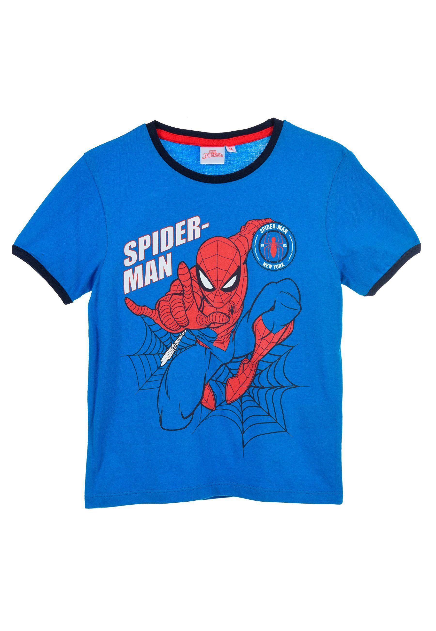 Jungen Oberteil T-Shirt Spiderman T-Shirt