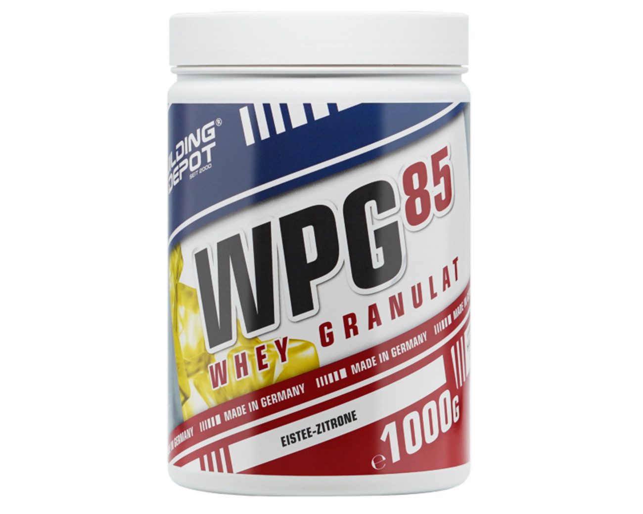 Bodybuilding Depot Bodybuilding Depot WPG 85 Clear Whey Granulat 1000g Dose - Eistee-Pfir Granulat