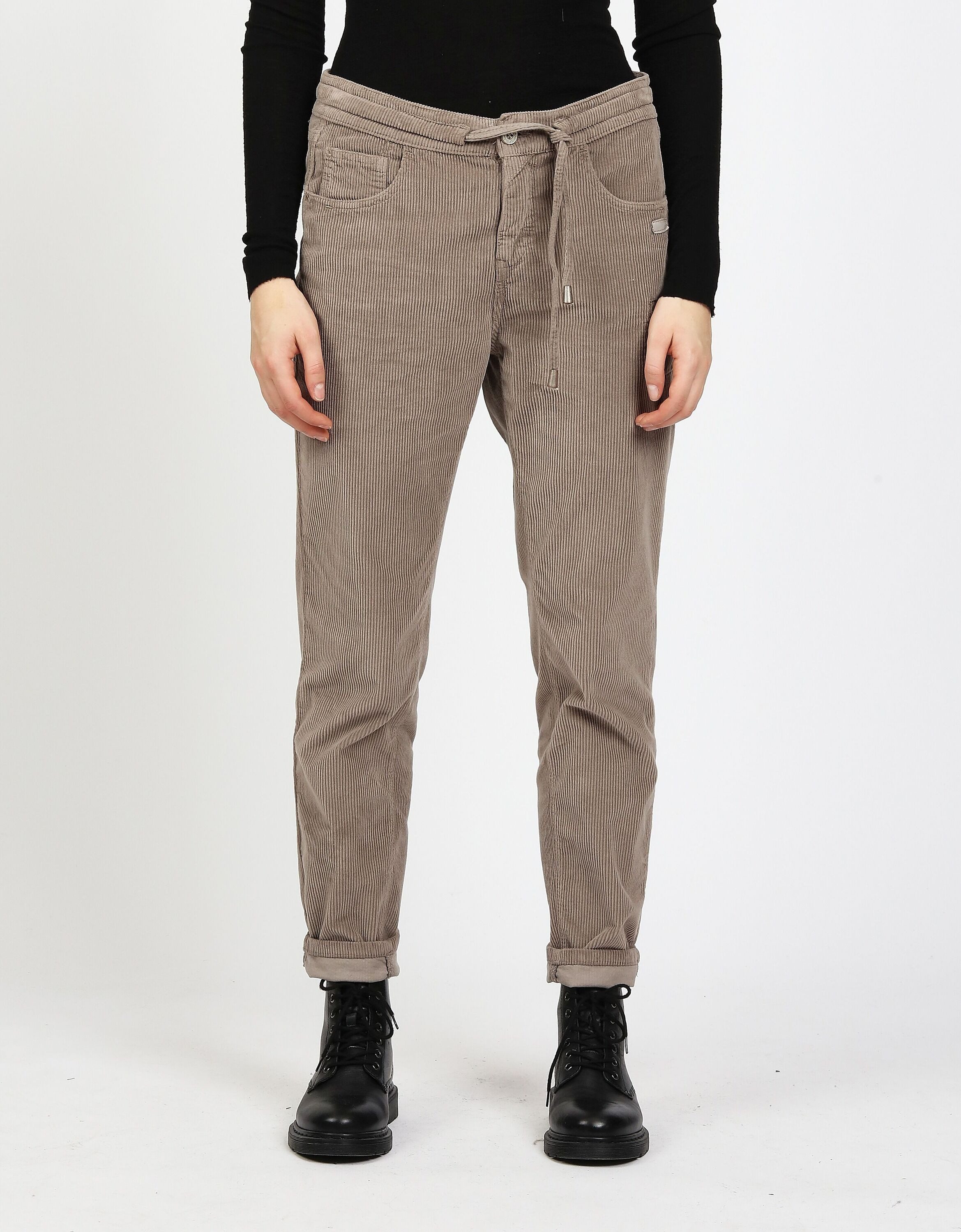 GANG Cordhose 94AMELIE JOGGER im 5-Pocket-Style