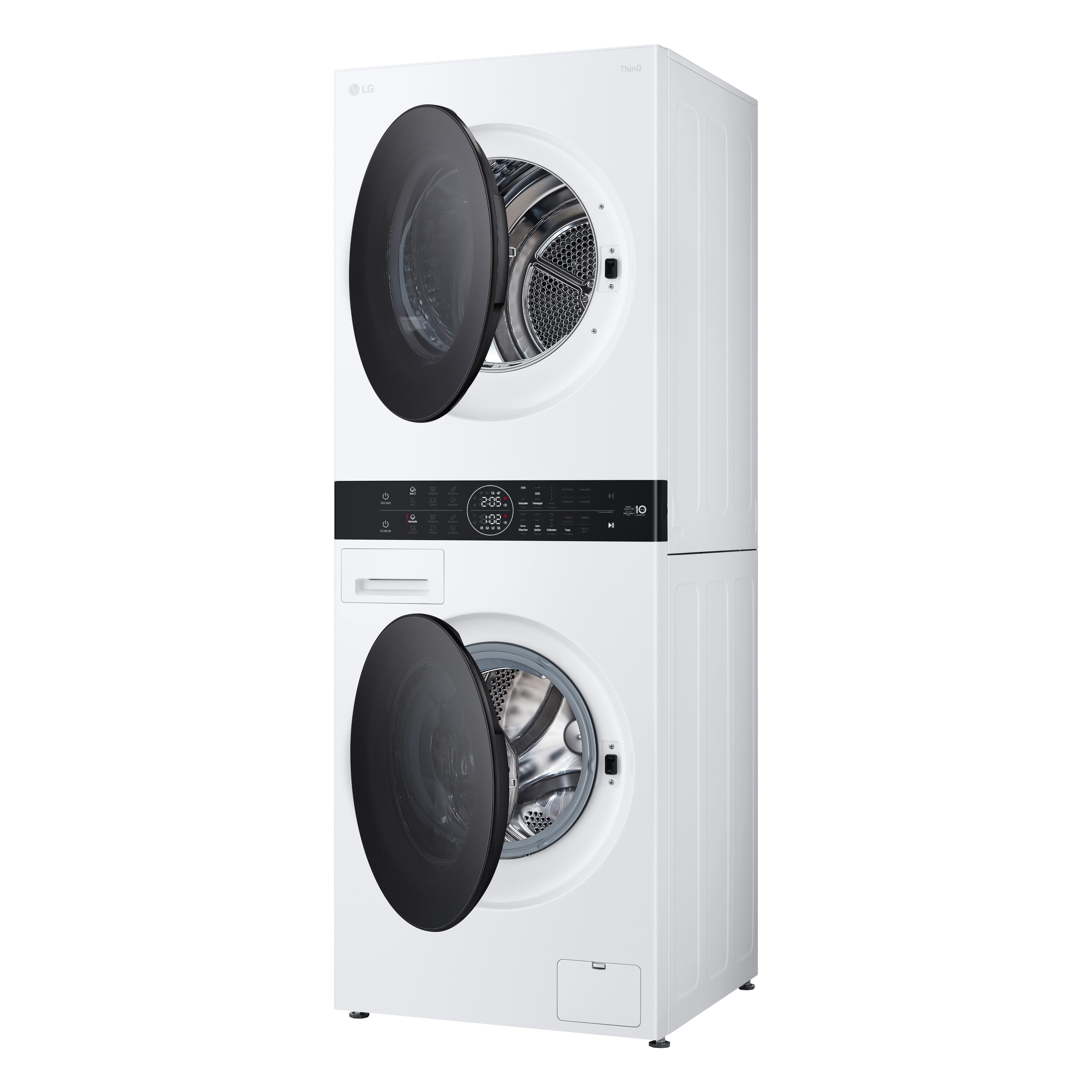 LG Waschtrockner WT1210WWF, 12 kg, 10 kg, 1400 U/min, Smart Diagnosis®