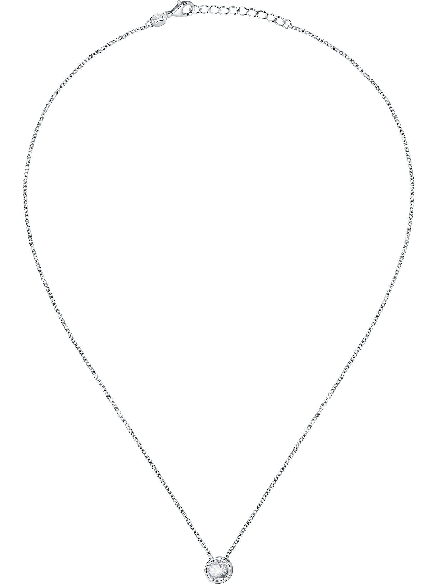 CHRIST Silberkette CHRIST Damen-Kette 925er Silber, recycelt Zirkonia – Bild 4 von 5