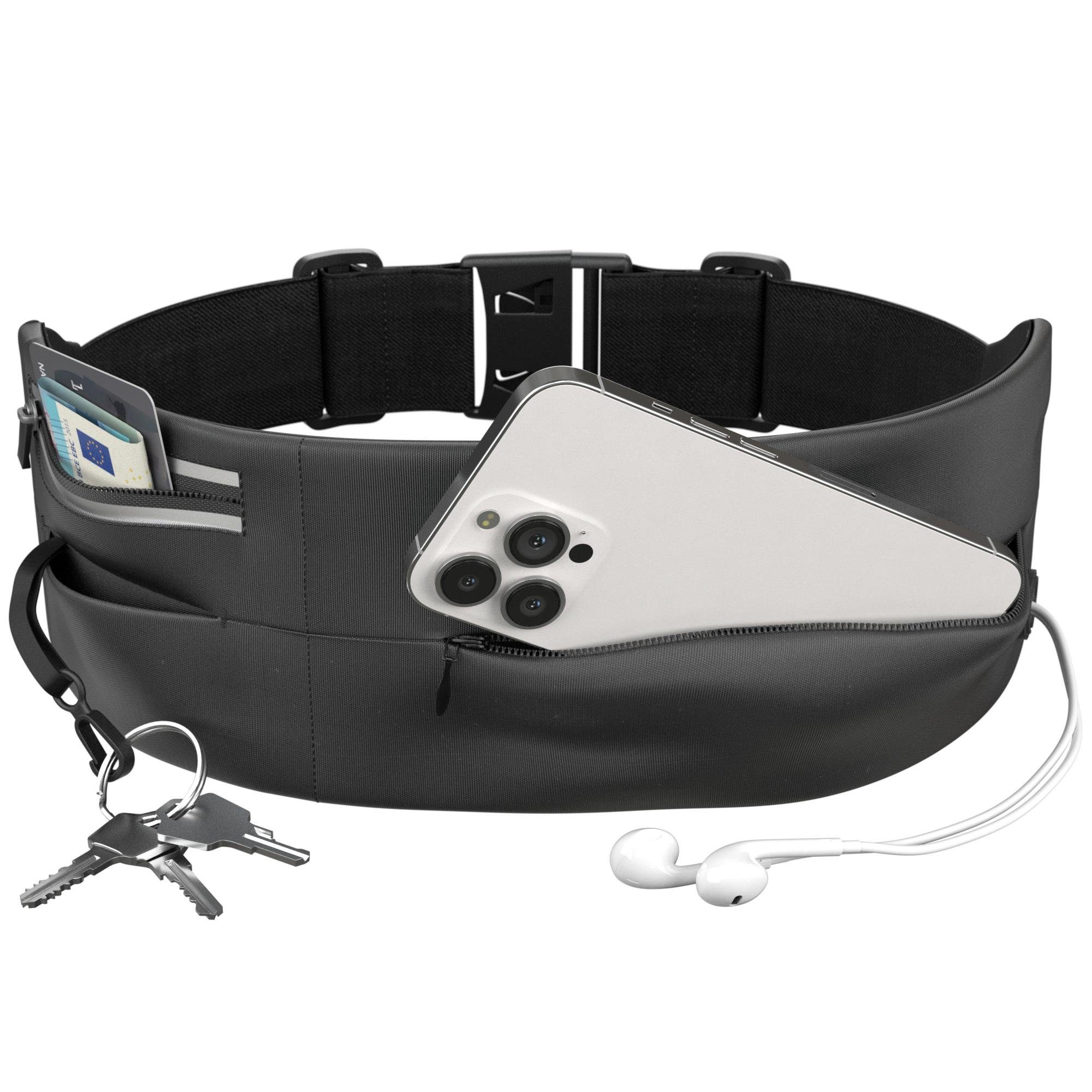 EAZY CASE Laufgürtel Universal Sport Bauchtasche Breit Wasserabweisende Hüf günstig online kaufen