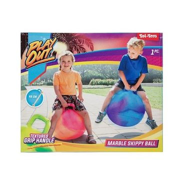 Toi-Toys Hüpfball Bunter Hüpfball 45 cm Aktivitäten Spiel