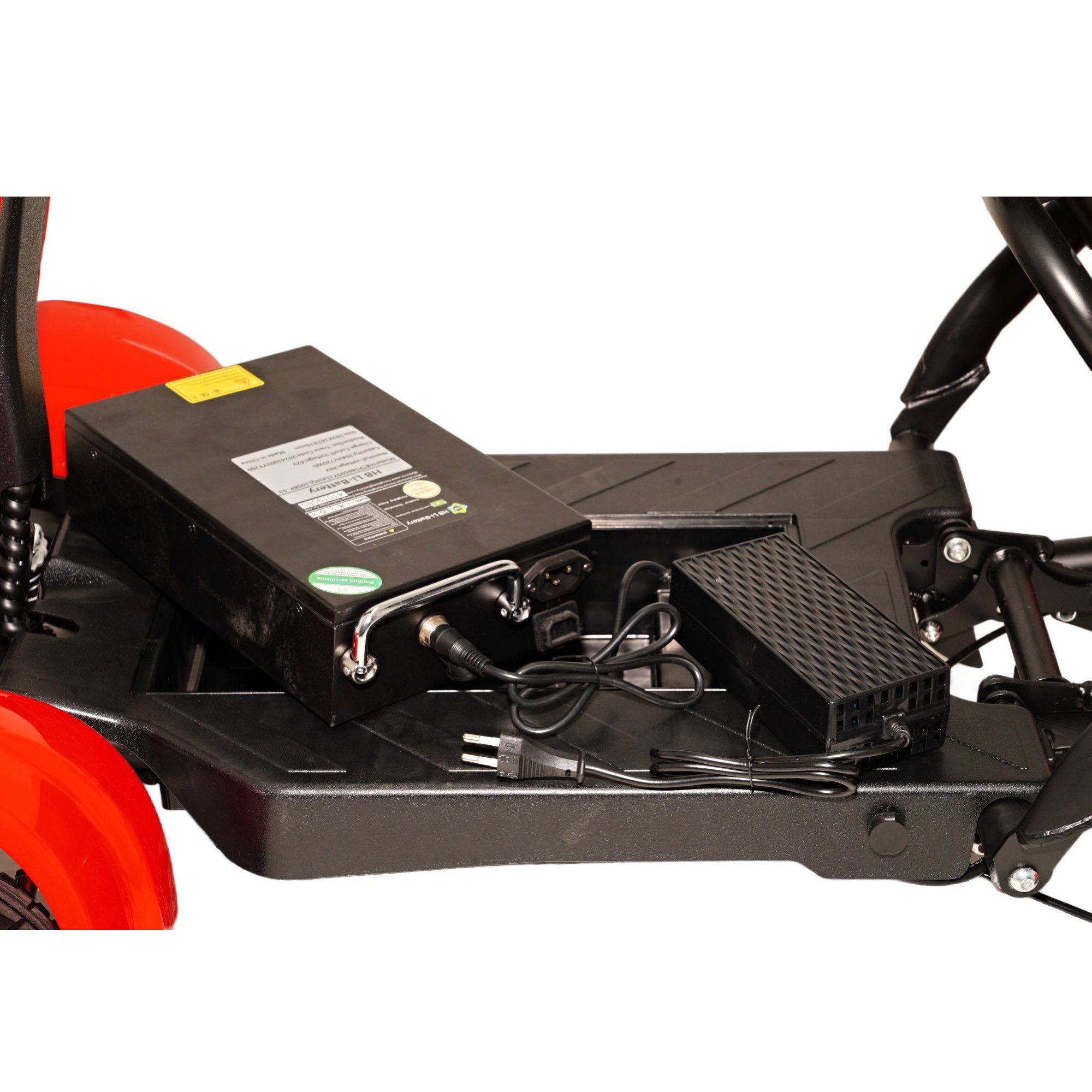 Urban Hopper E-Motorroller Seniorenmobil Elektro 4-Rad Mobilitätshilfe ELEKTRISCH FALTBAR, 250 W, 6 km/h, Urban Hopper Best Ager Fold Lithium-Akku ca. 40km, 3 Gänge + Rückwärts