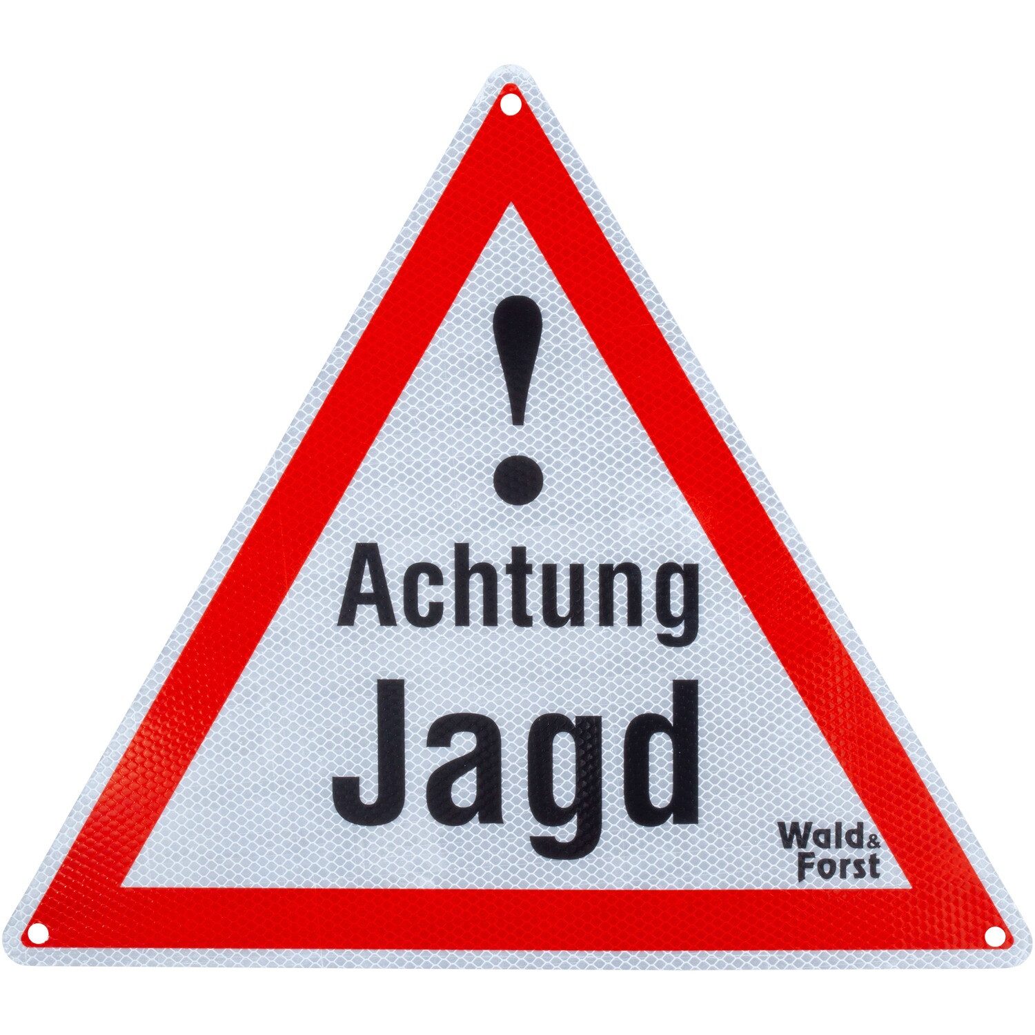 Wald & Forst Warnschild Warnschild – Achtung Jagd