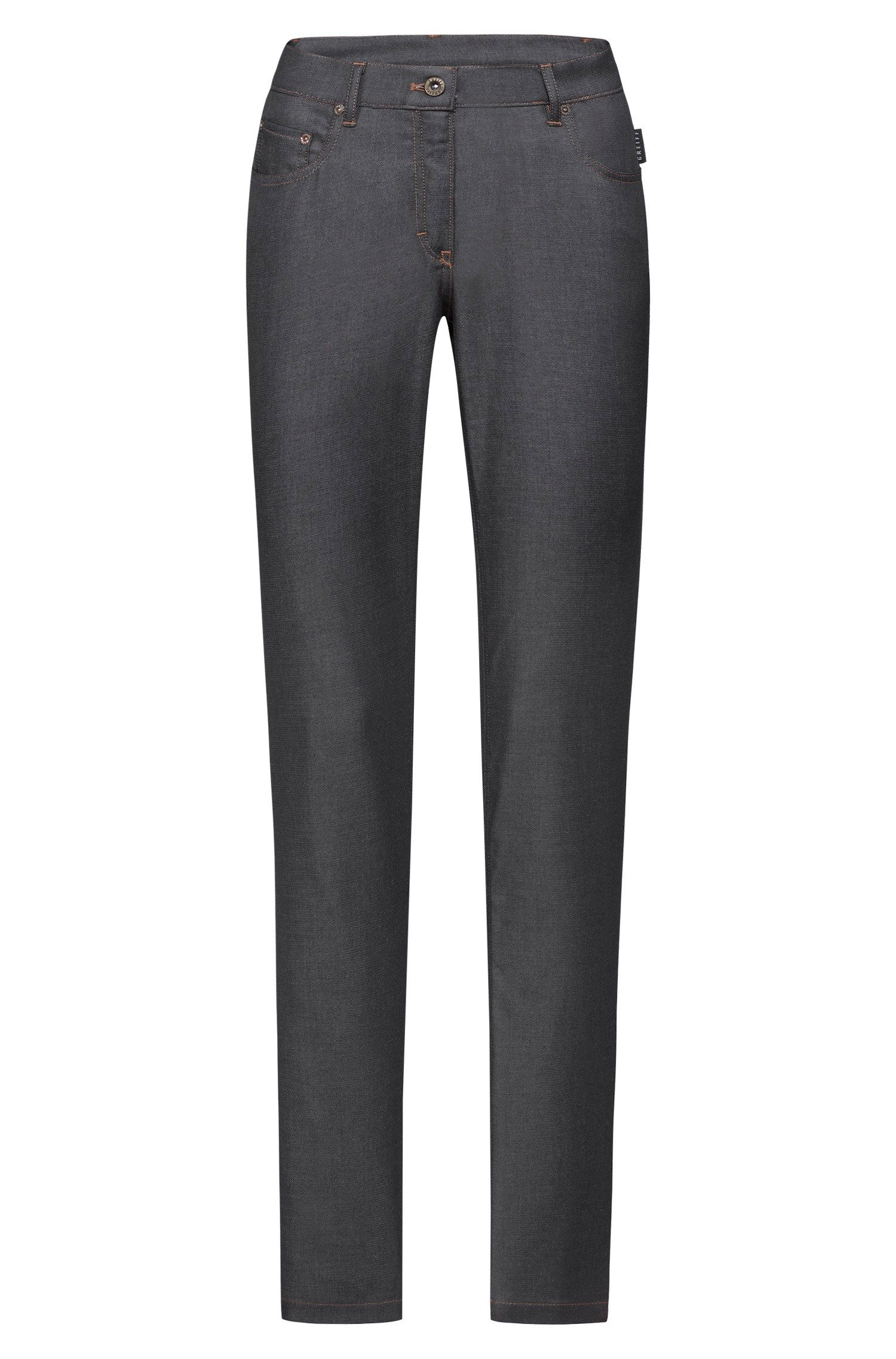 GREIFF 5-Pocket-Jeans Greiff GASTRO MODA Kitchen Damen Jeans 5-Pocket Regular Anthrazit