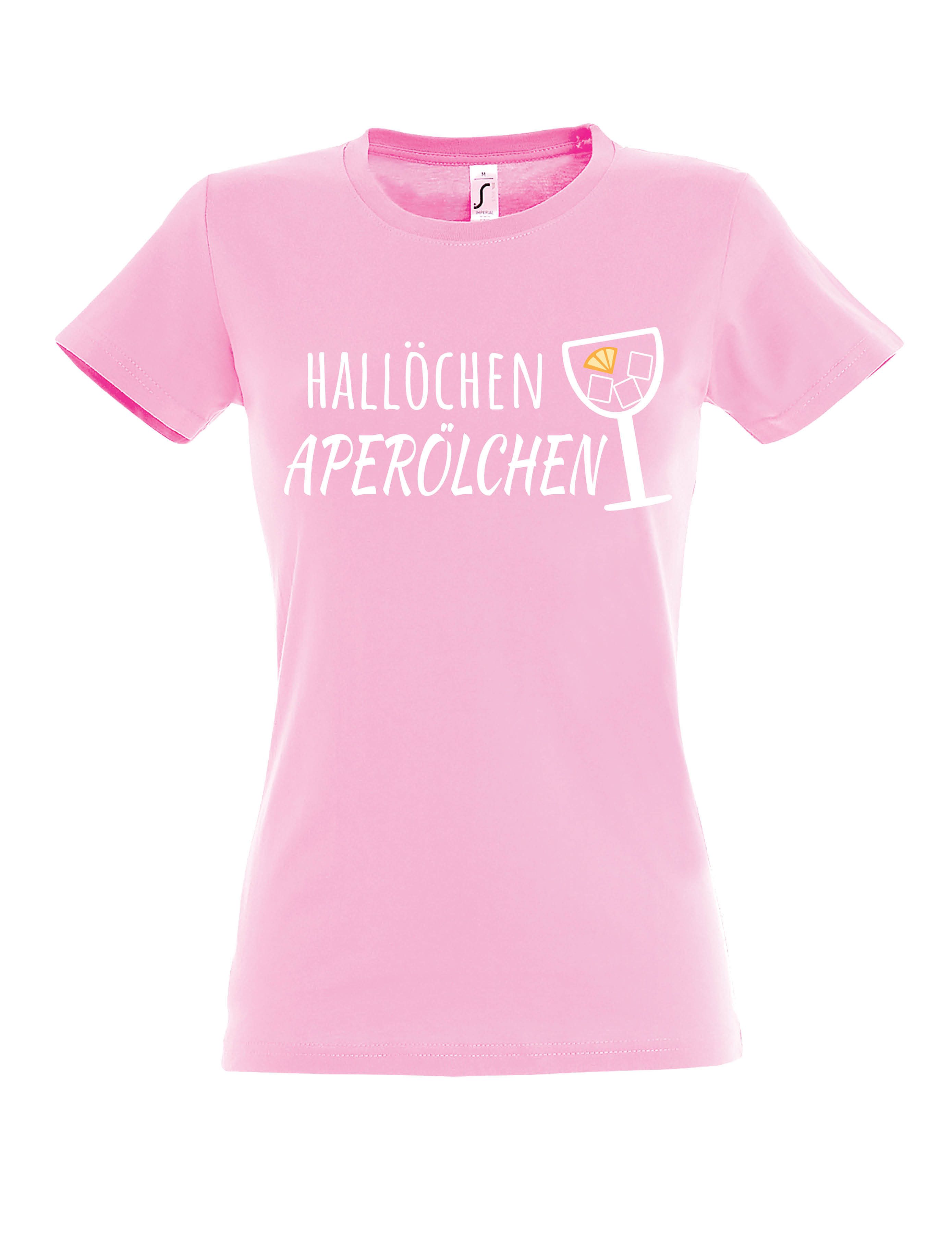 Youth Designz Print-Shirt "Hallöchen Aperölchen" Print Damen T-Shirt Statem günstig online kaufen