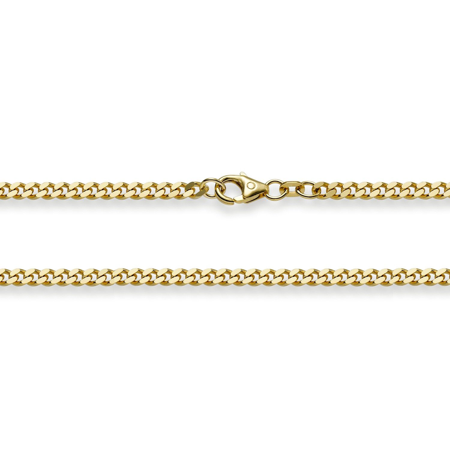 Goldarmband Goldkette Panzerkette Länge 21cm - Breite 3,0mm - 585-14 Karat Gold