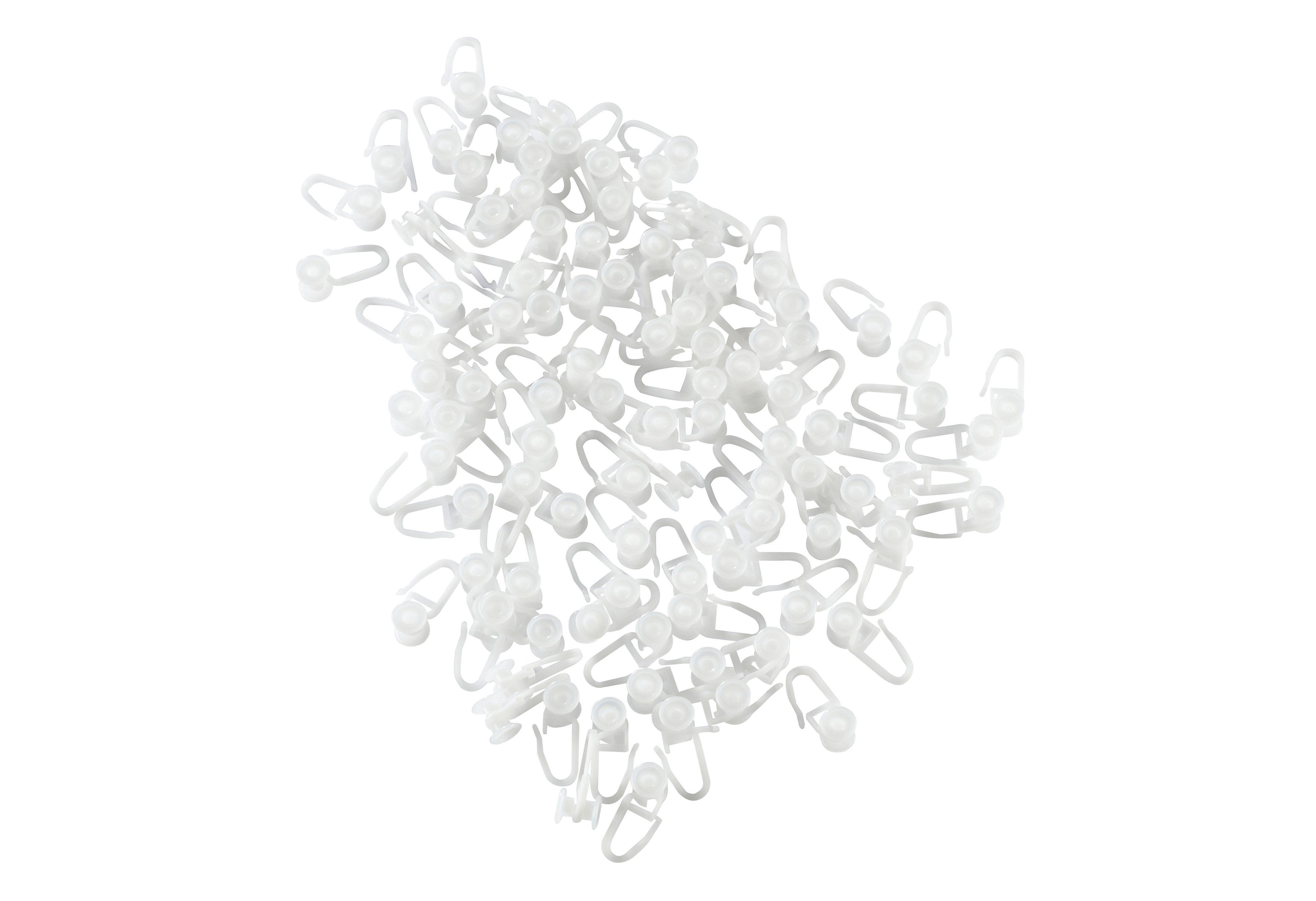 GARESA Gardinenröllchen Rollring für U-Profil, U-Schienen, (Packung, 100-St günstig online kaufen