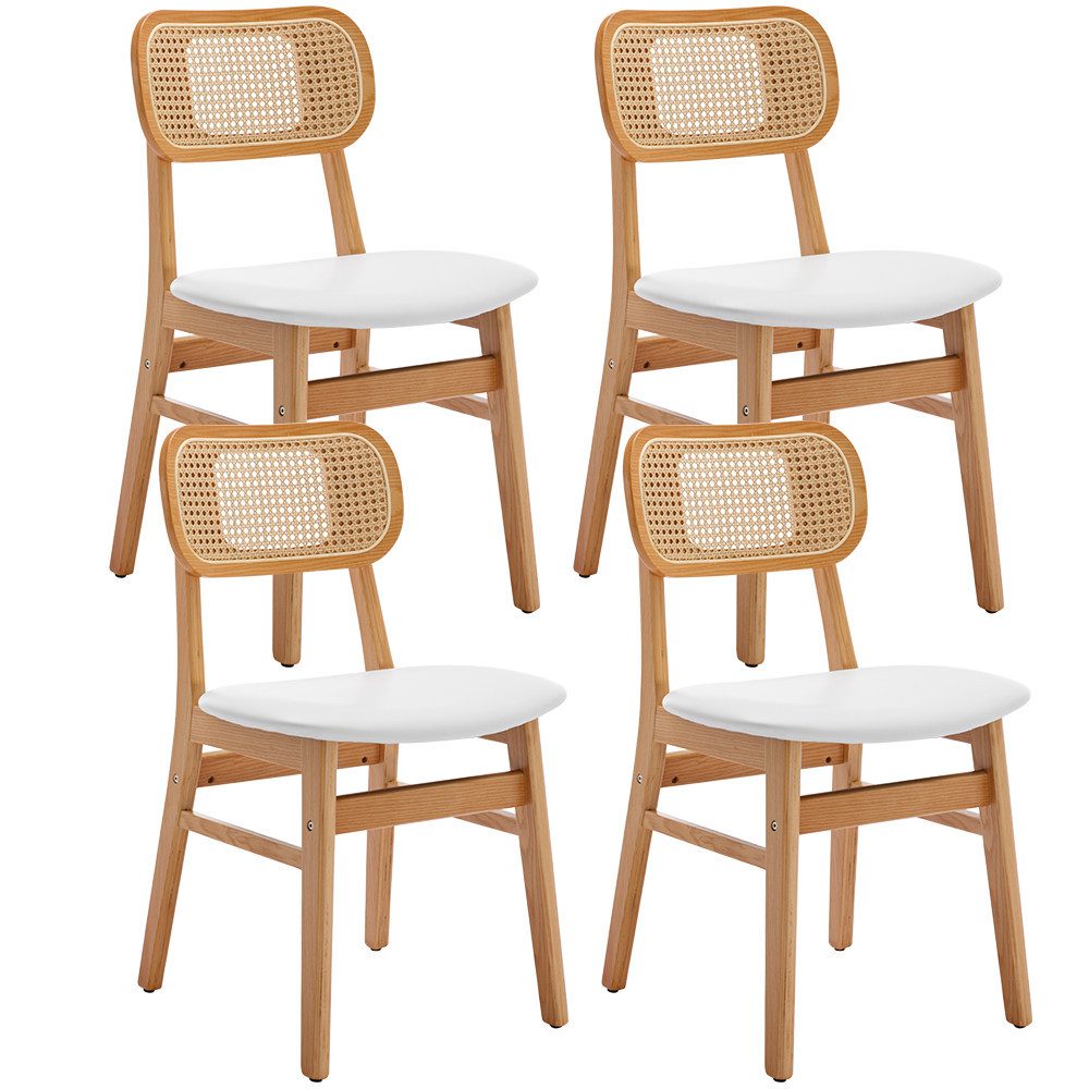 WAHSON OFFICE CHAIRS Esszimmerstuhl Rattansessel 2/4er Set, Küchenstuhl günstig online kaufen