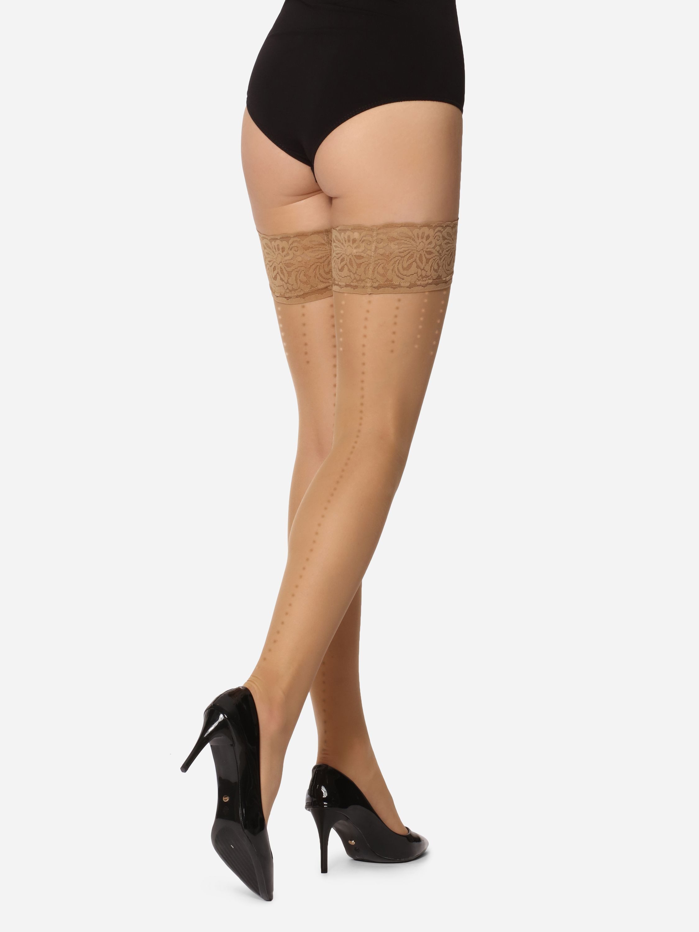 Merry Style Halterlose Strümpfe Damen 20 DEN GI1109 – Bild 2 von 5