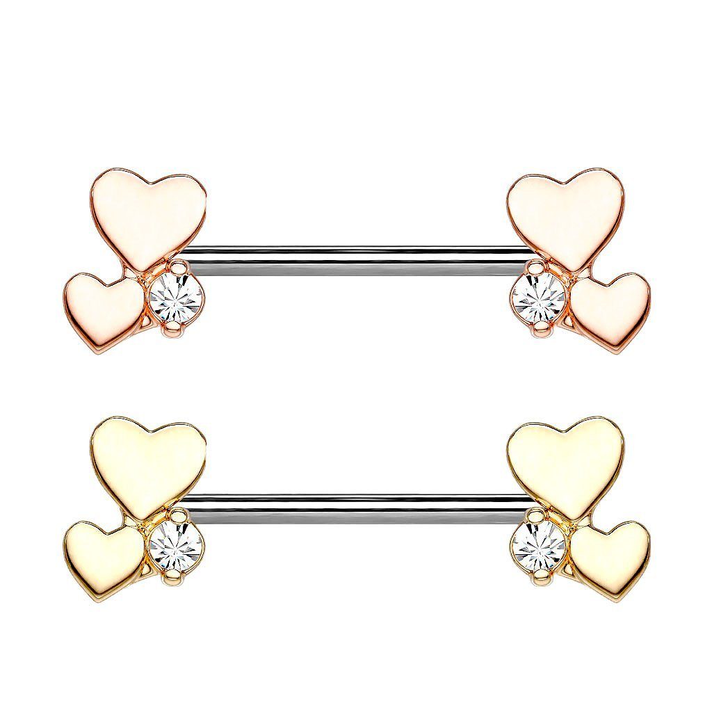Taffstyle Intimpiercing Intim Brustwarzenpiercing Stab Herzen günstig online kaufen