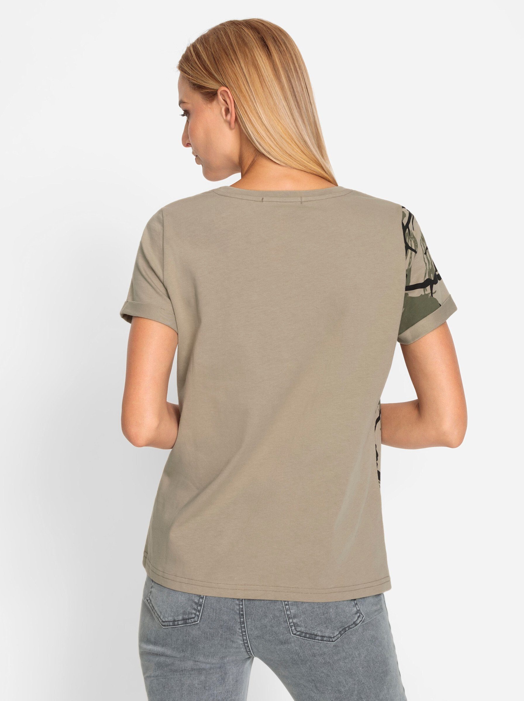 heine T-Shirt Druck-Shirt Kurzarm günstig online kaufen