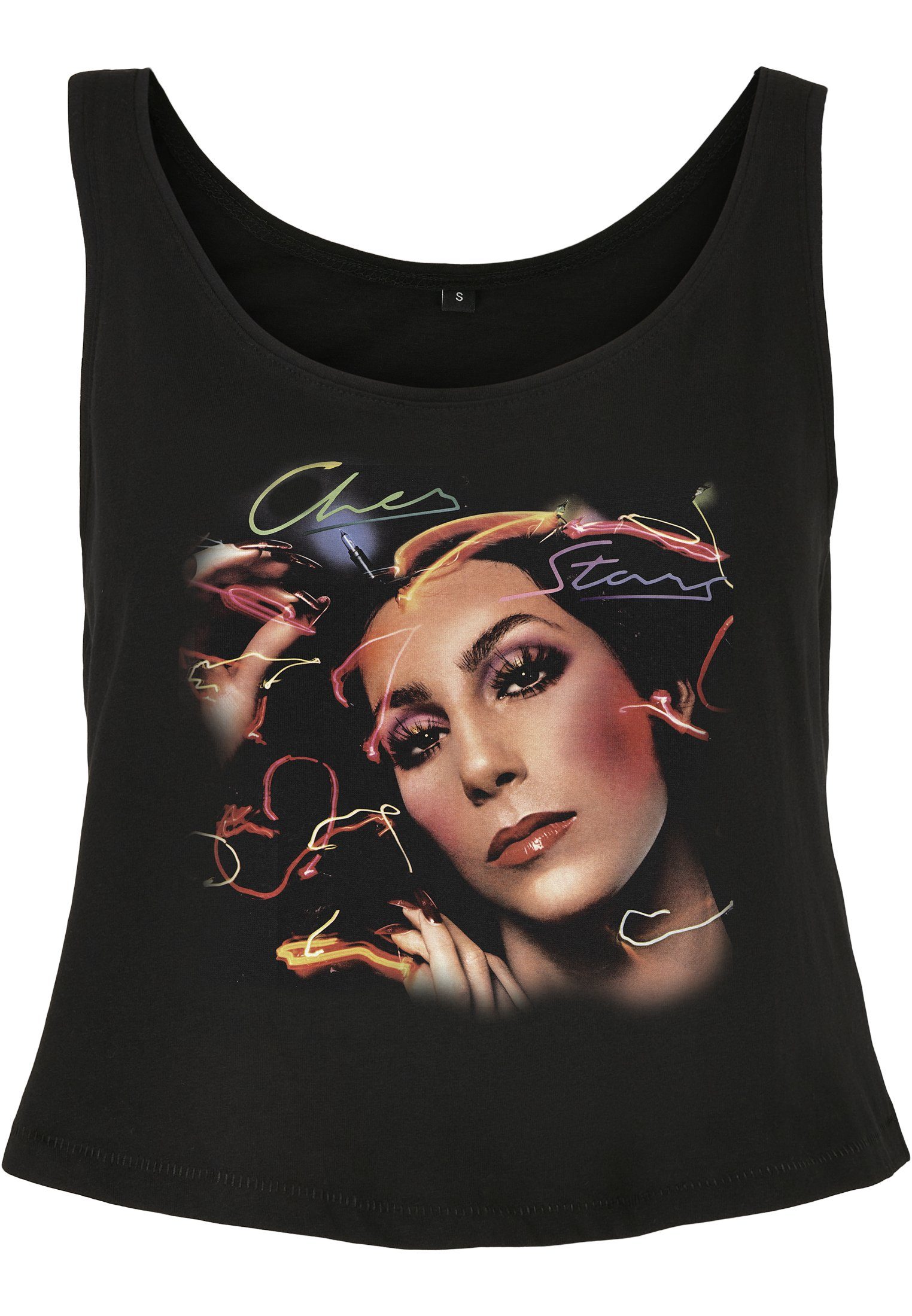 Merchcode T-Shirt Damen Ladies Cher Colour Tank Top (1-tlg) | T-Shirts