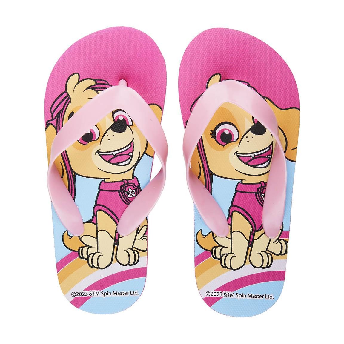 PAW PATROL Paw Patrol Skye Kinder Flip Flops Zehentrenner Sandalen Gr. 24-29 Zehentrenner