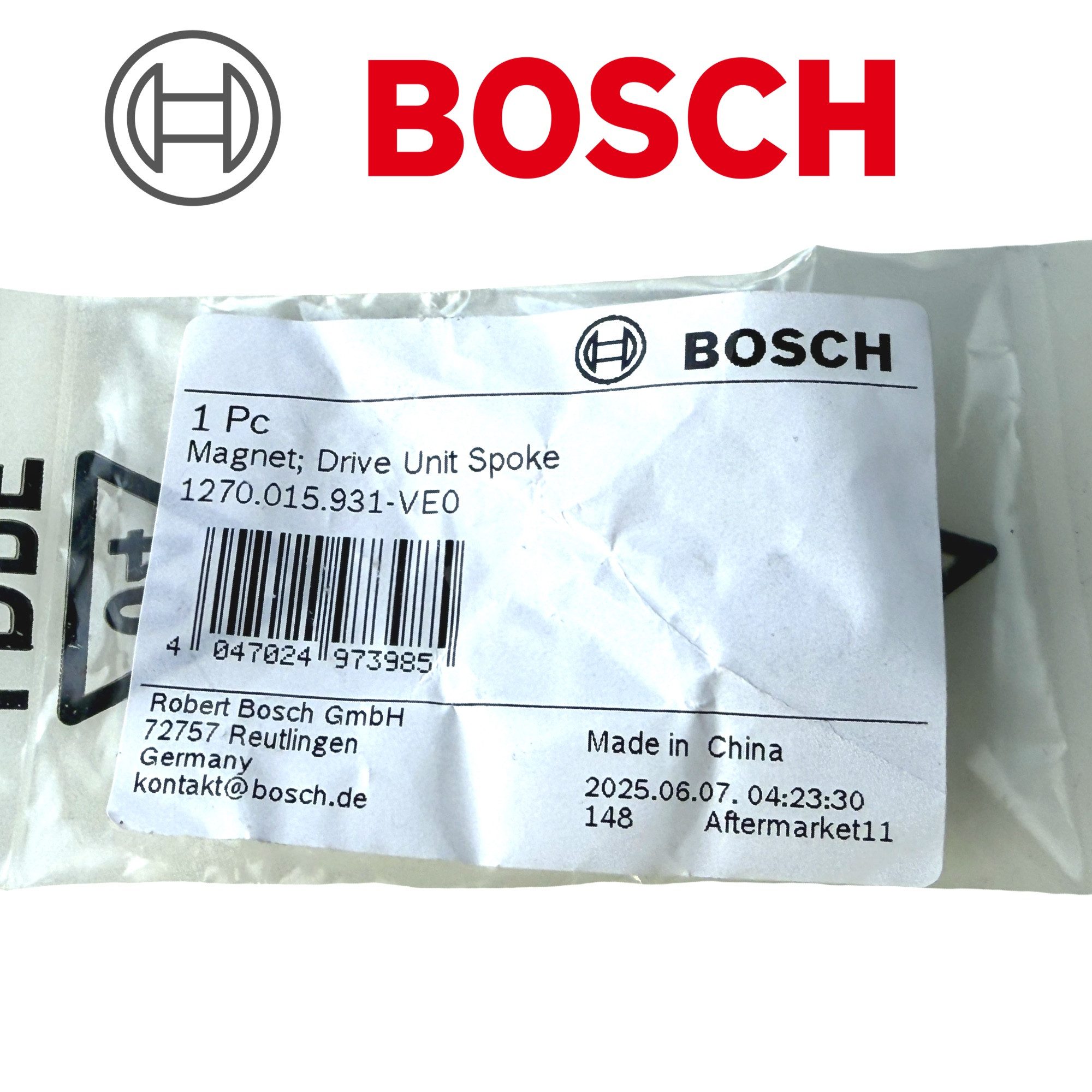 BOSCH Fahrradkurbel Bosch Drive Unit Fahrrad Ebike Speichen Magnet Motor Sensor Geber
