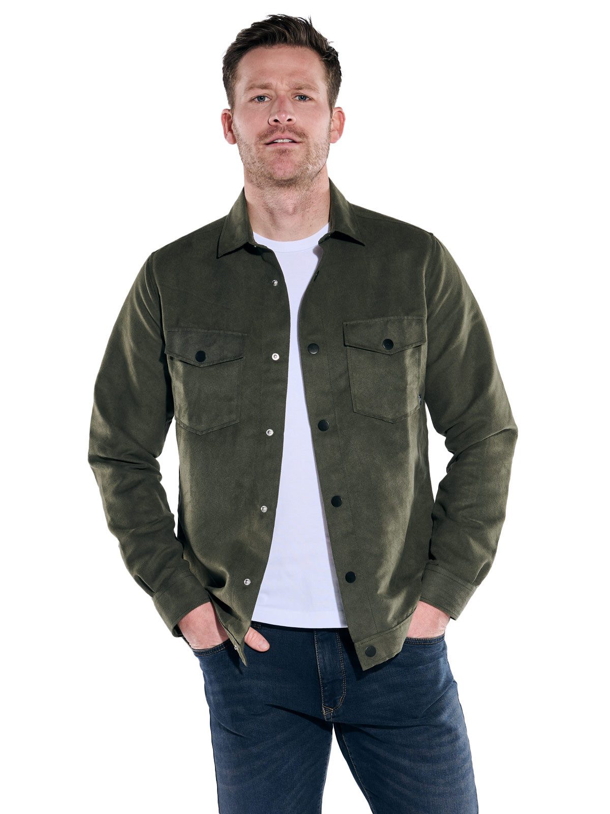 Langarmhemd Hemd uni