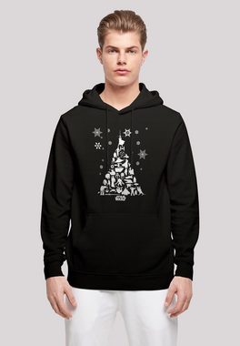F4NT4STIC Rundhalspullover F4NT4STIC Herren Star Wars Christmas Tree with Basic Hoody (1-tlg)