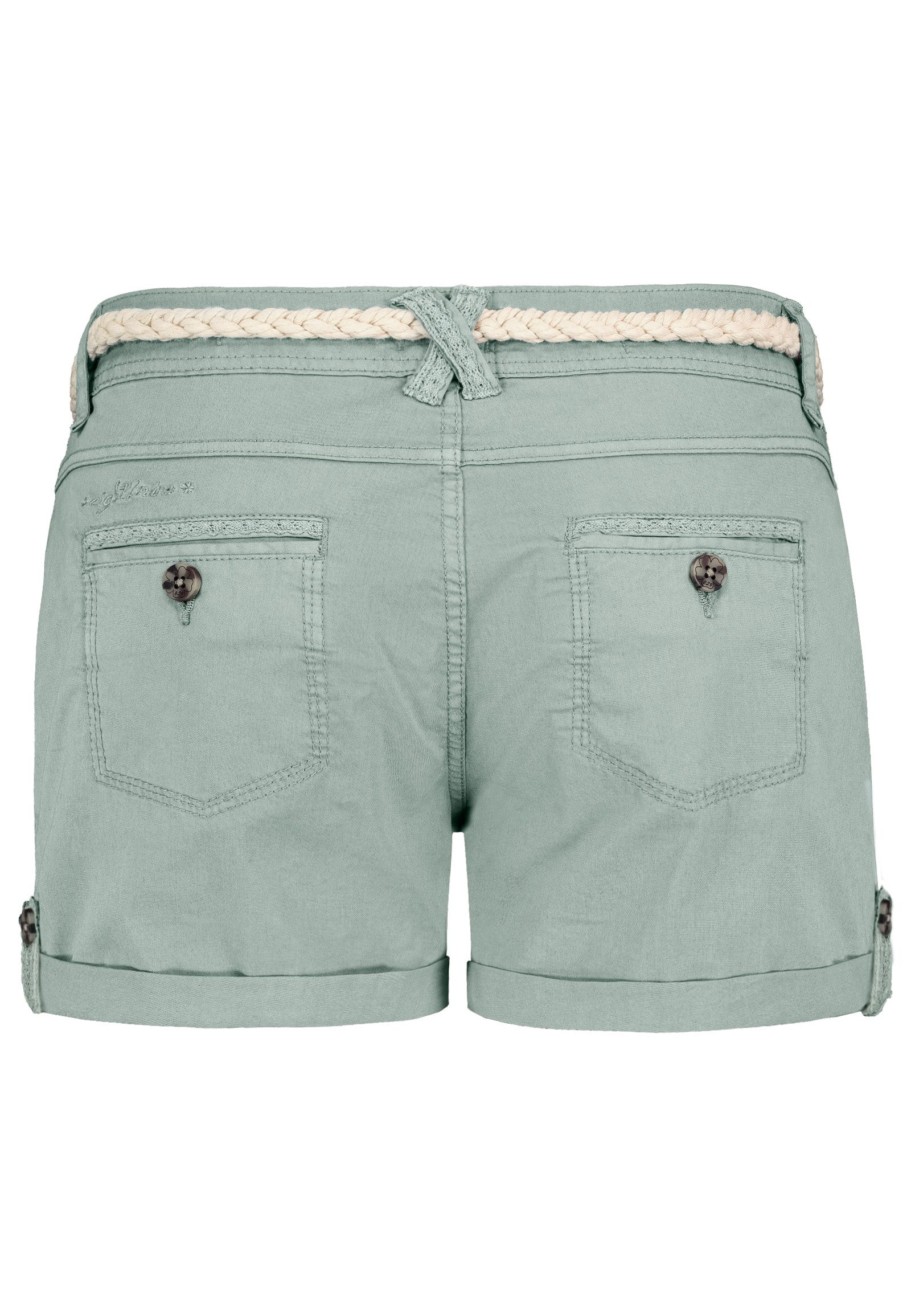 Eight2Nine Bermudas Short Bermuda kurze Hose Sommer Chino Shorts stoff Hotpants mit Gürtel